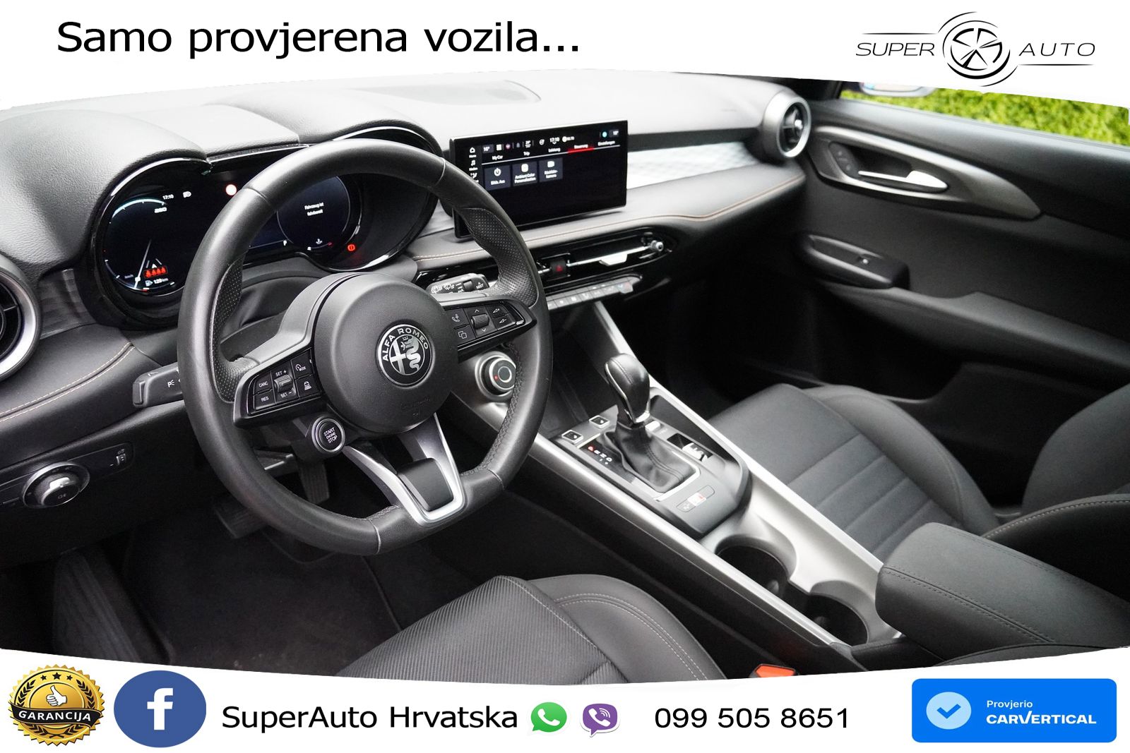 Alfa Romeo Tonale 1.5 VGT (160 KS) 48V-Hybrid TCT LED+GR SJED+ACC