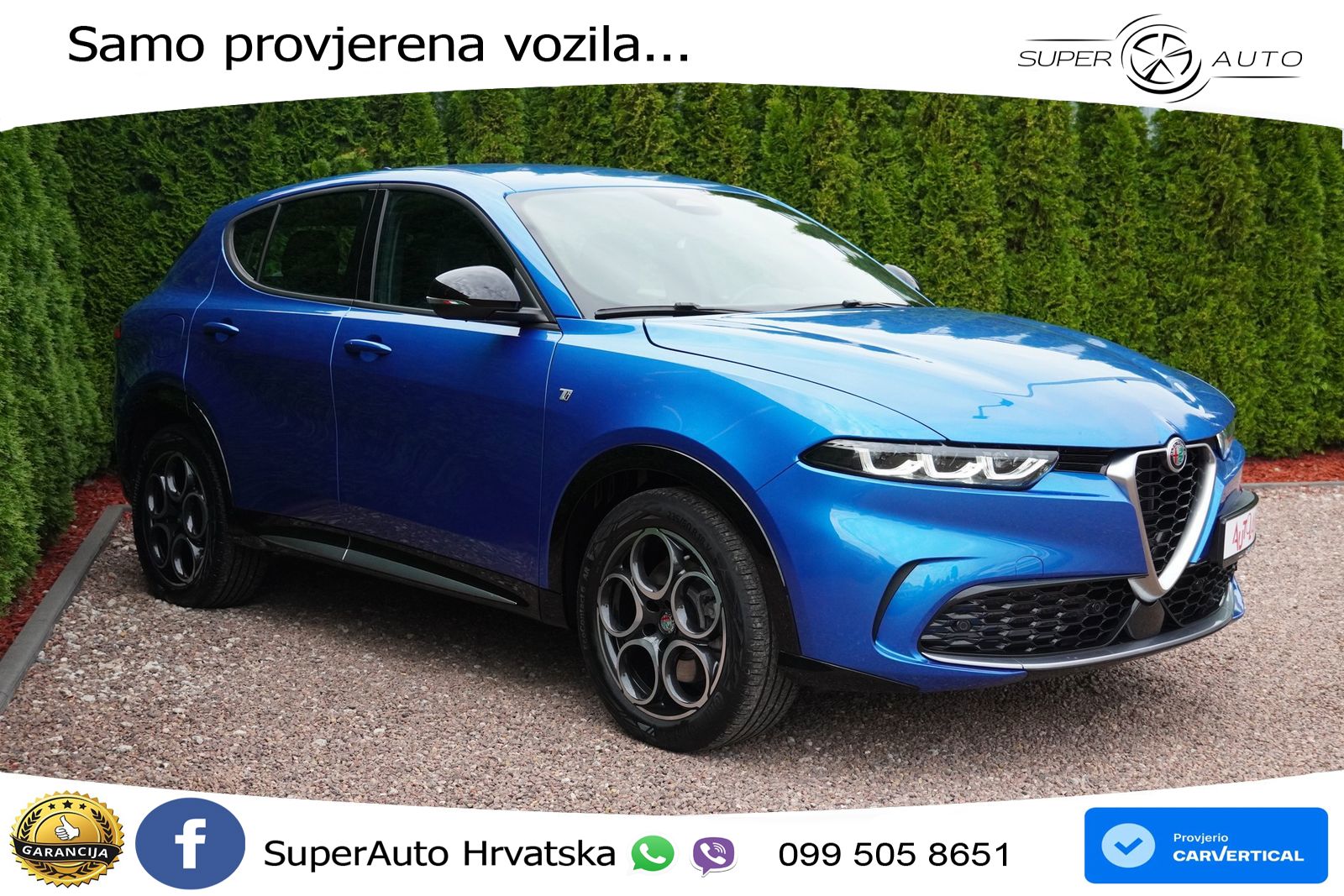 Alfa Romeo Tonale 1.5 VGT (160 KS) 48V-Hybrid TCT LED+GR SJED+ACC