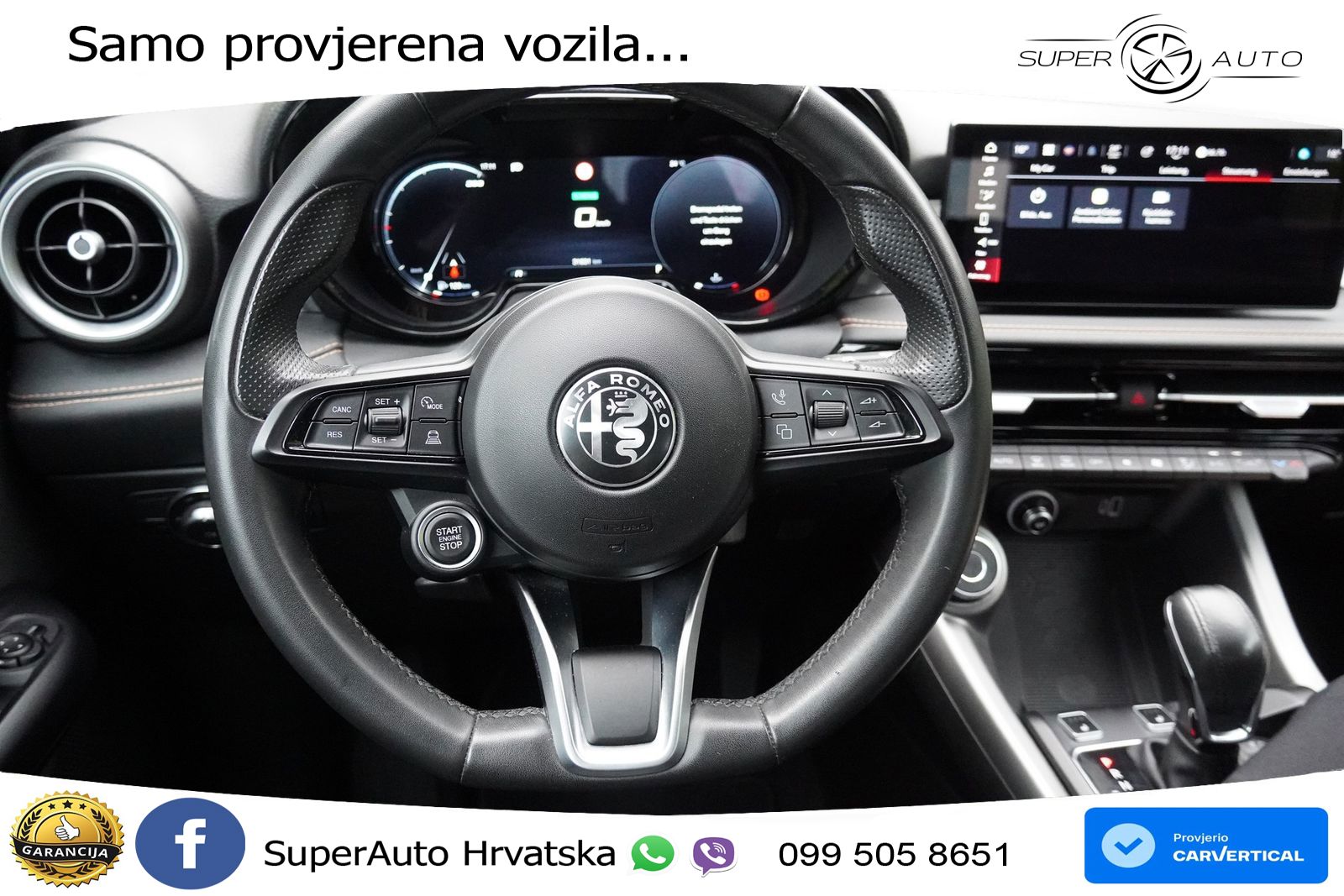 Alfa Romeo Tonale 1.5 VGT (160 KS) 48V-Hybrid TCT LED+GR SJED+ACC