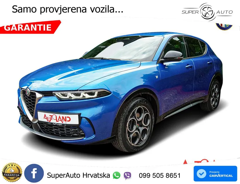Alfa Romeo Tonale 1.5 VGT (160 KS) 48V-Hybrid TCT LED+GR SJED+ACC