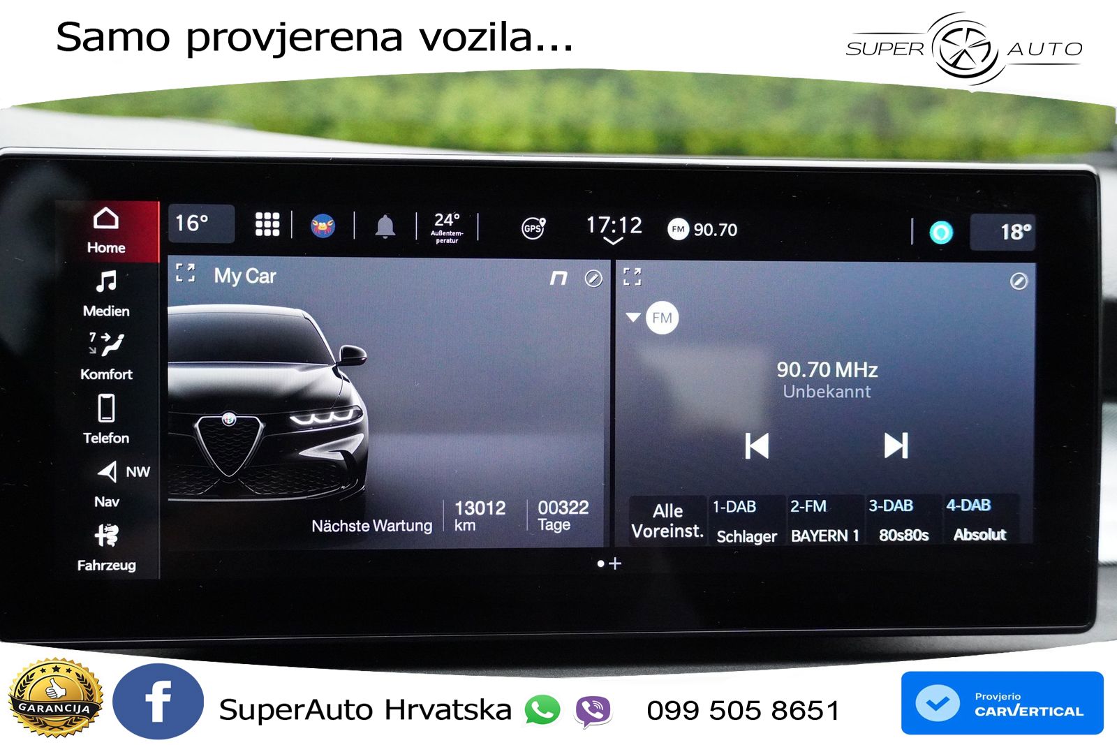 Alfa Romeo Tonale 1.5 VGT (160 KS) 48V-Hybrid TCT LED+GR SJED+ACC