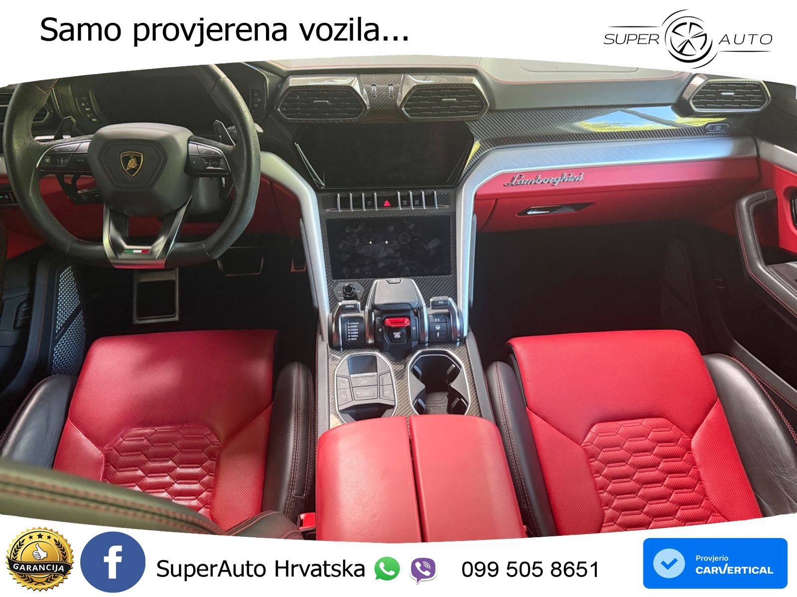Lamborghini Urus 4.0 V8 (650 KS) 4WD Automatic LED+GR SJED+ACC