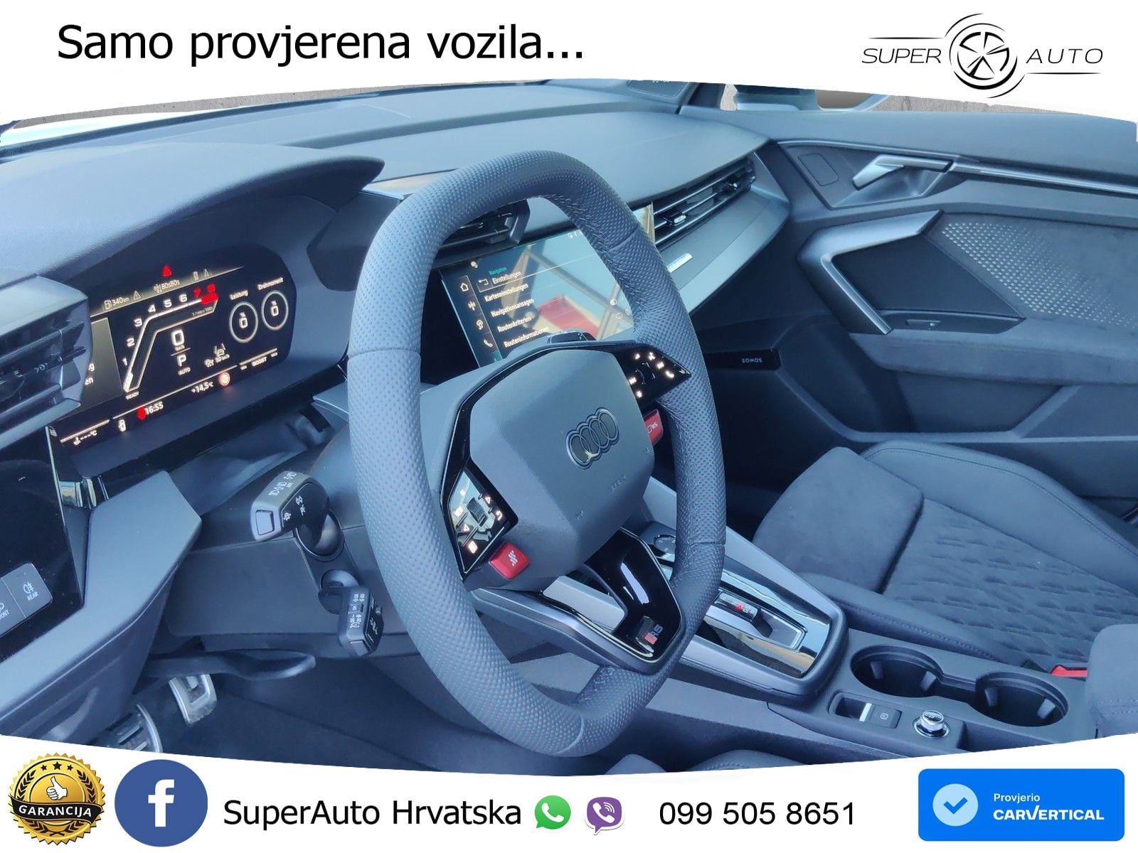 Audi RS3 Sedan 2.5 TFSI (400 KS) quattro S tronic MATRIX+GR SJED+KAM