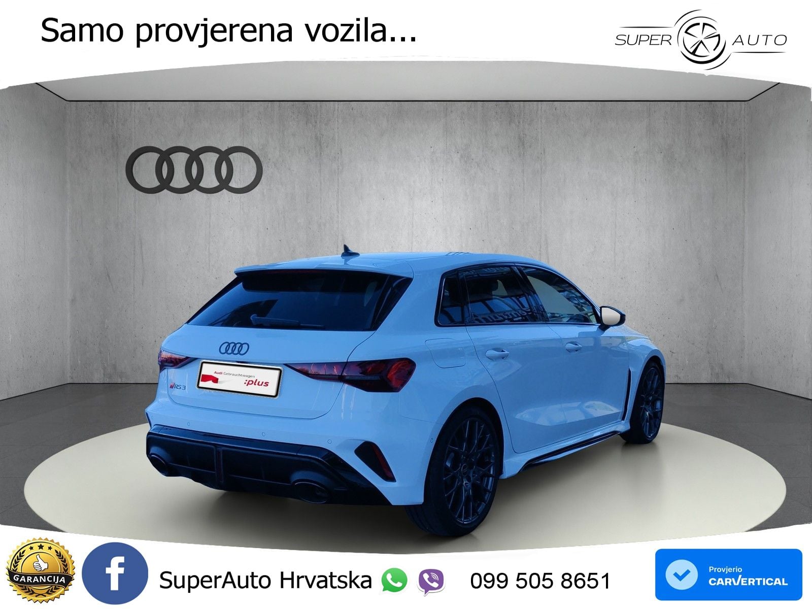 Audi RS3 Sedan 2.5 TFSI (400 KS) quattro S tronic MATRIX+GR SJED+KAM