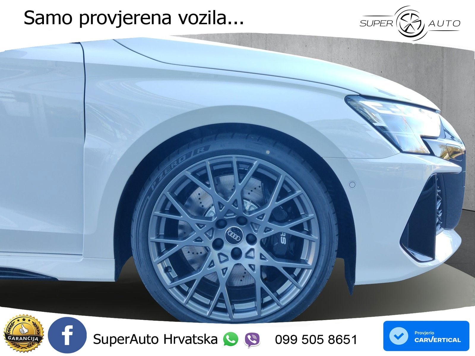 Audi RS3 Sedan 2.5 TFSI (400 KS) quattro S tronic MATRIX+GR SJED+KAM