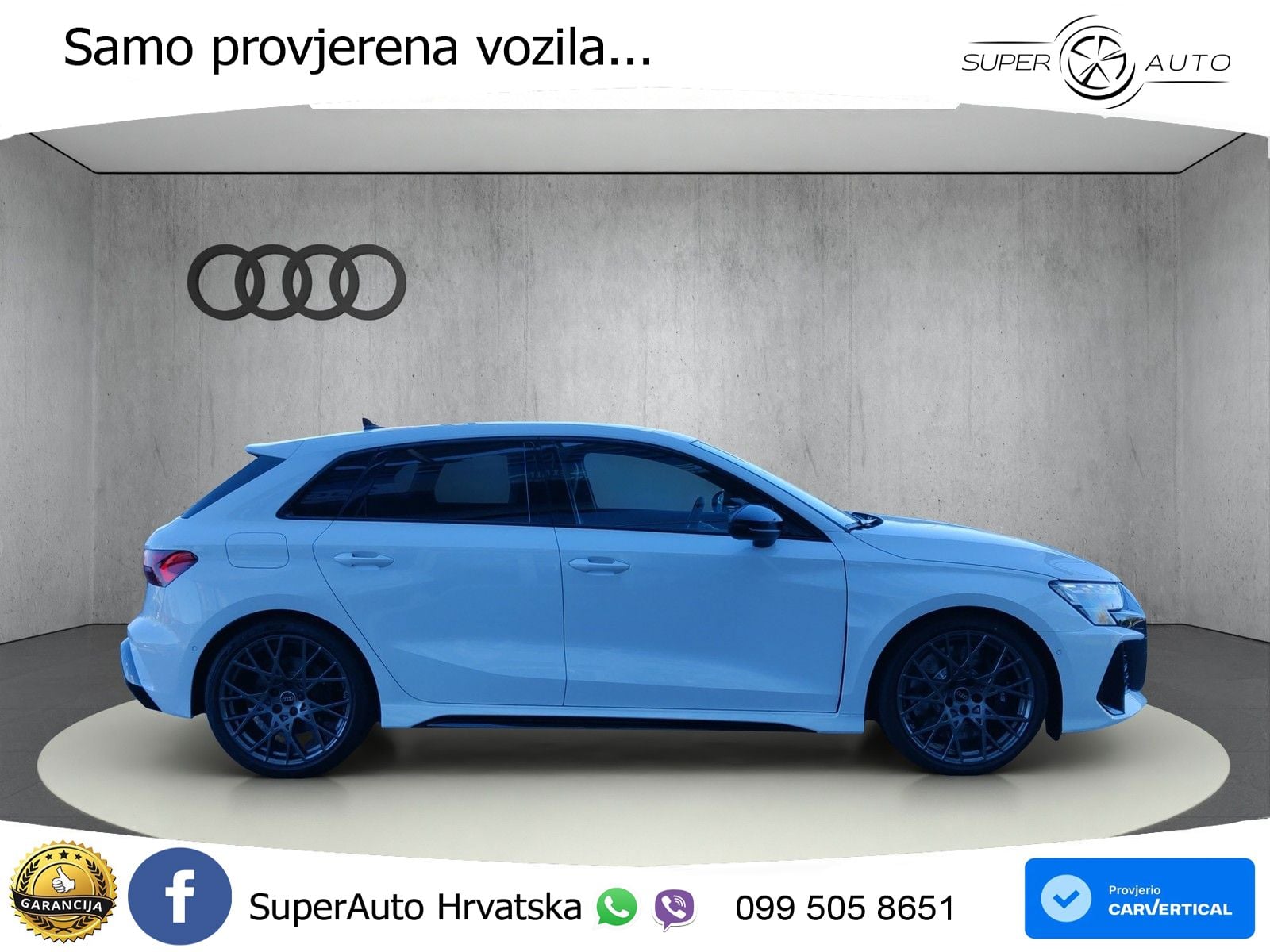Audi RS3 Sedan 2.5 TFSI (400 KS) quattro S tronic MATRIX+GR SJED+KAM