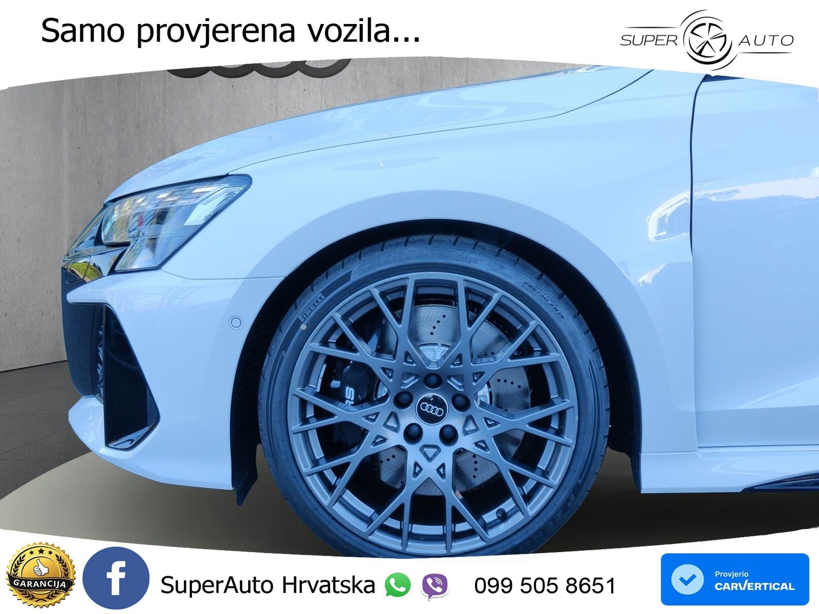 Audi RS3 Sedan 2.5 TFSI (400 KS) quattro S tronic MATRIX+GR SJED+KAM