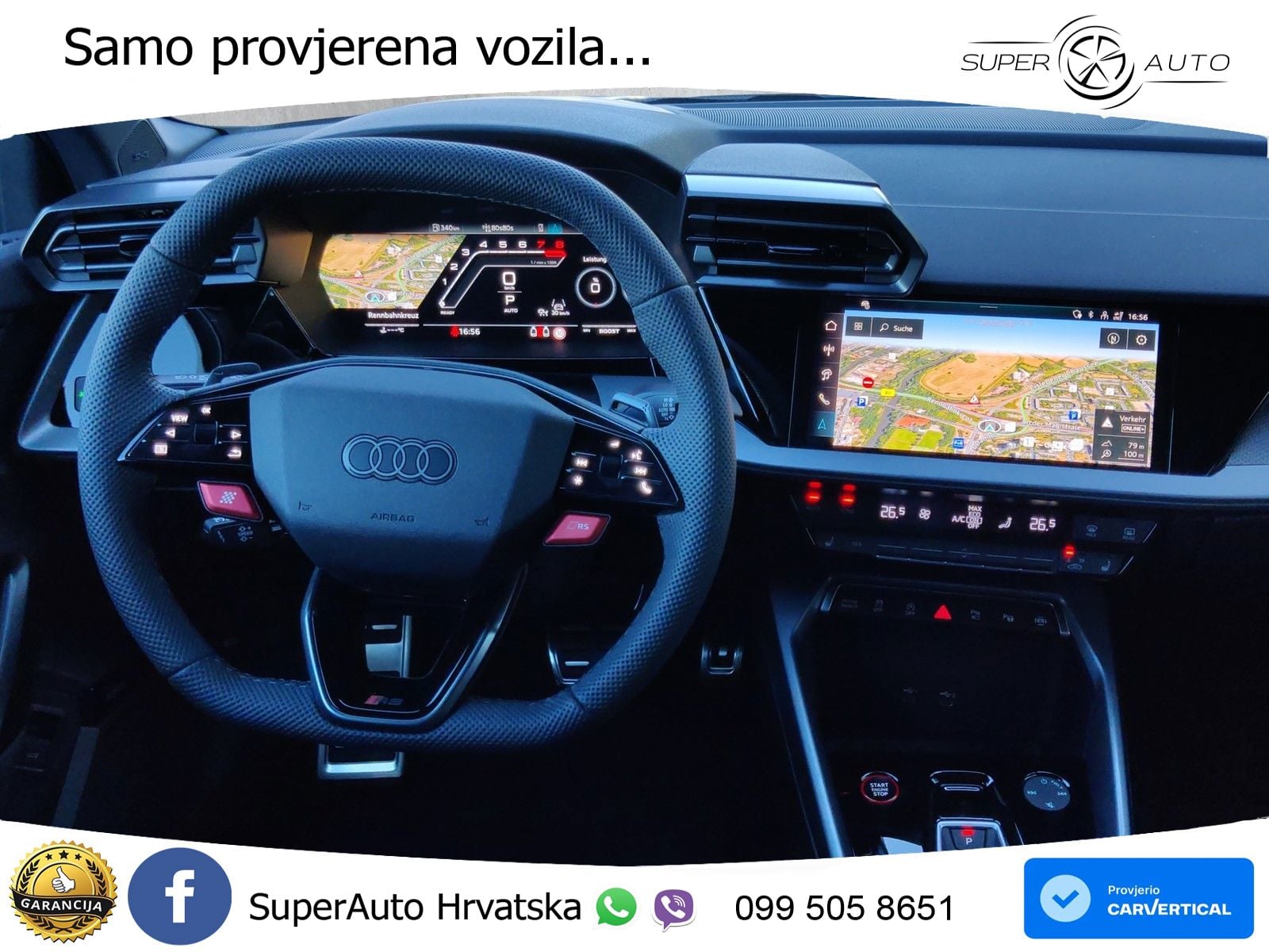 Audi RS3 Sedan 2.5 TFSI (400 KS) quattro S tronic MATRIX+GR SJED+KAM