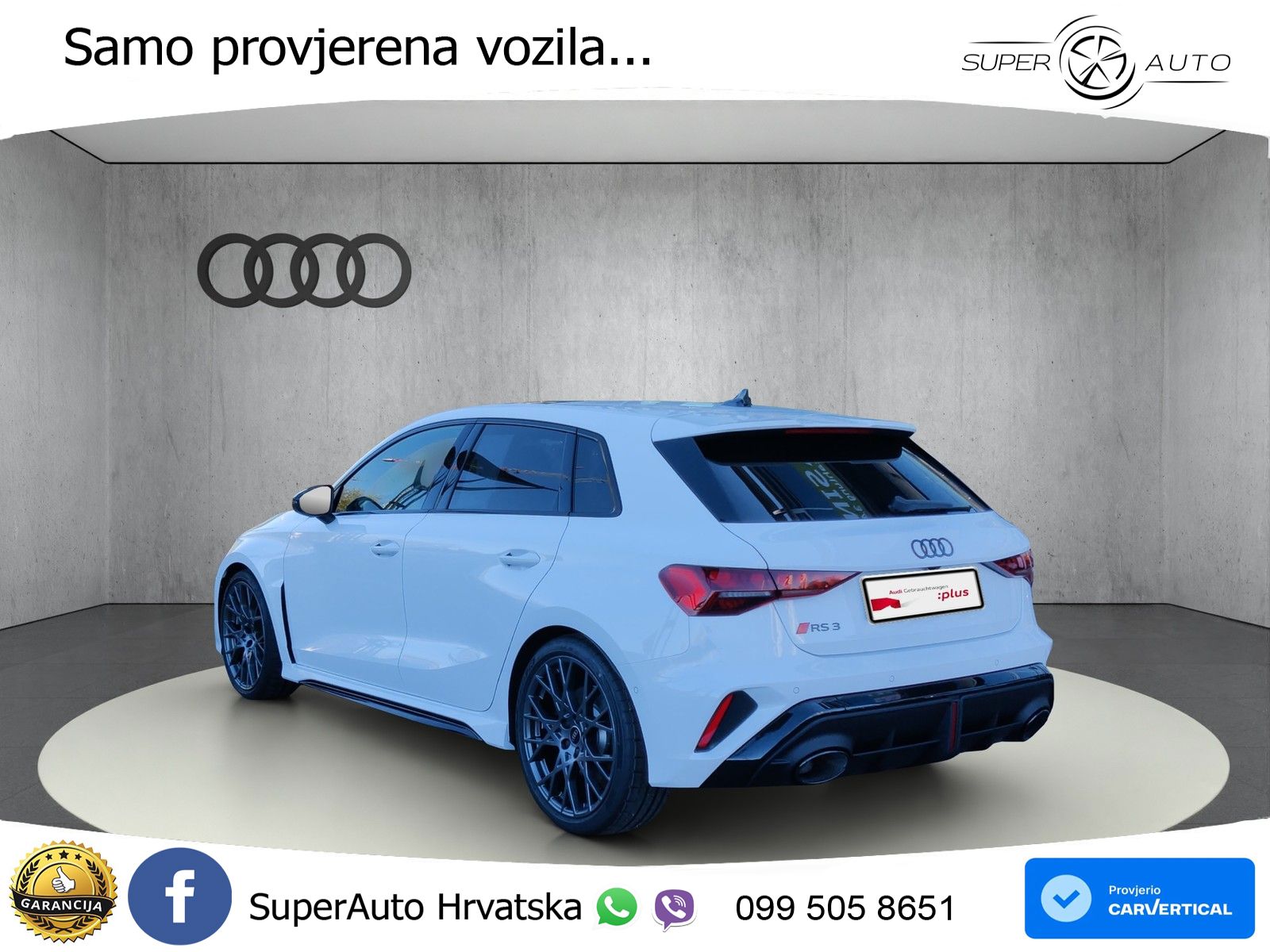 Audi RS3 Sedan 2.5 TFSI (400 KS) quattro S tronic MATRIX+GR SJED+KAM