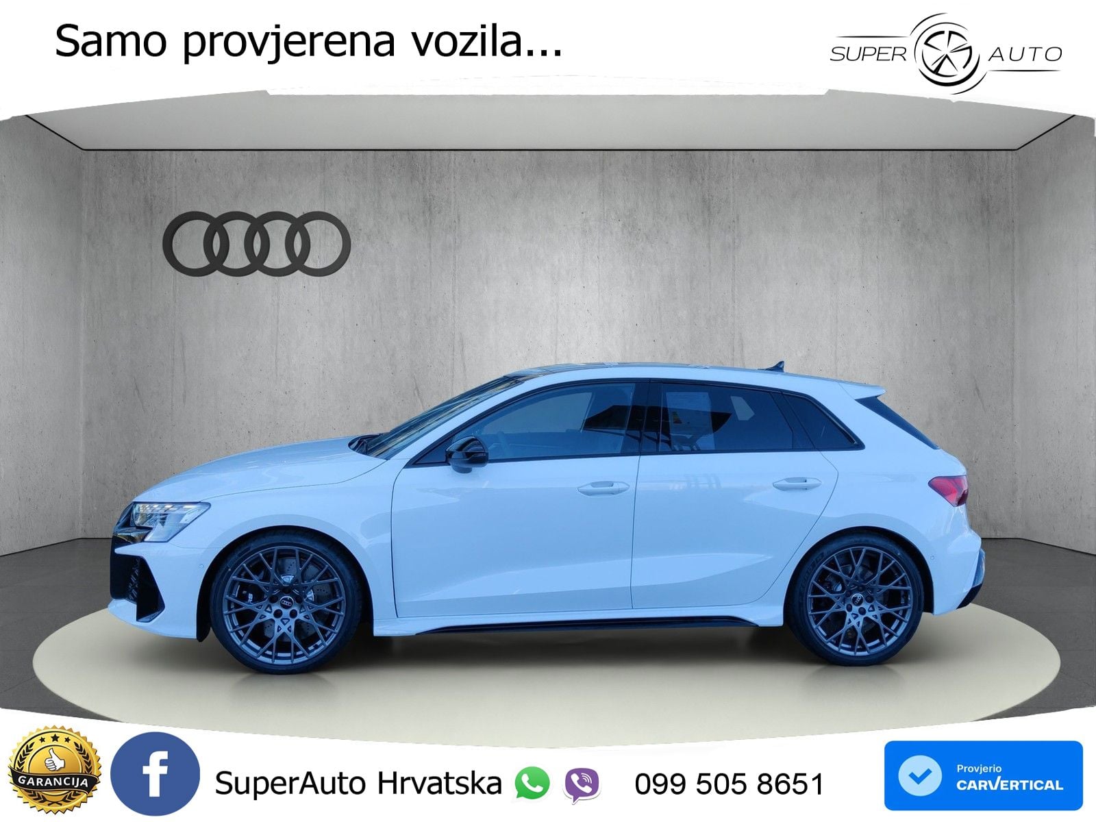 Audi RS3 Sedan 2.5 TFSI (400 KS) quattro S tronic MATRIX+GR SJED+KAM