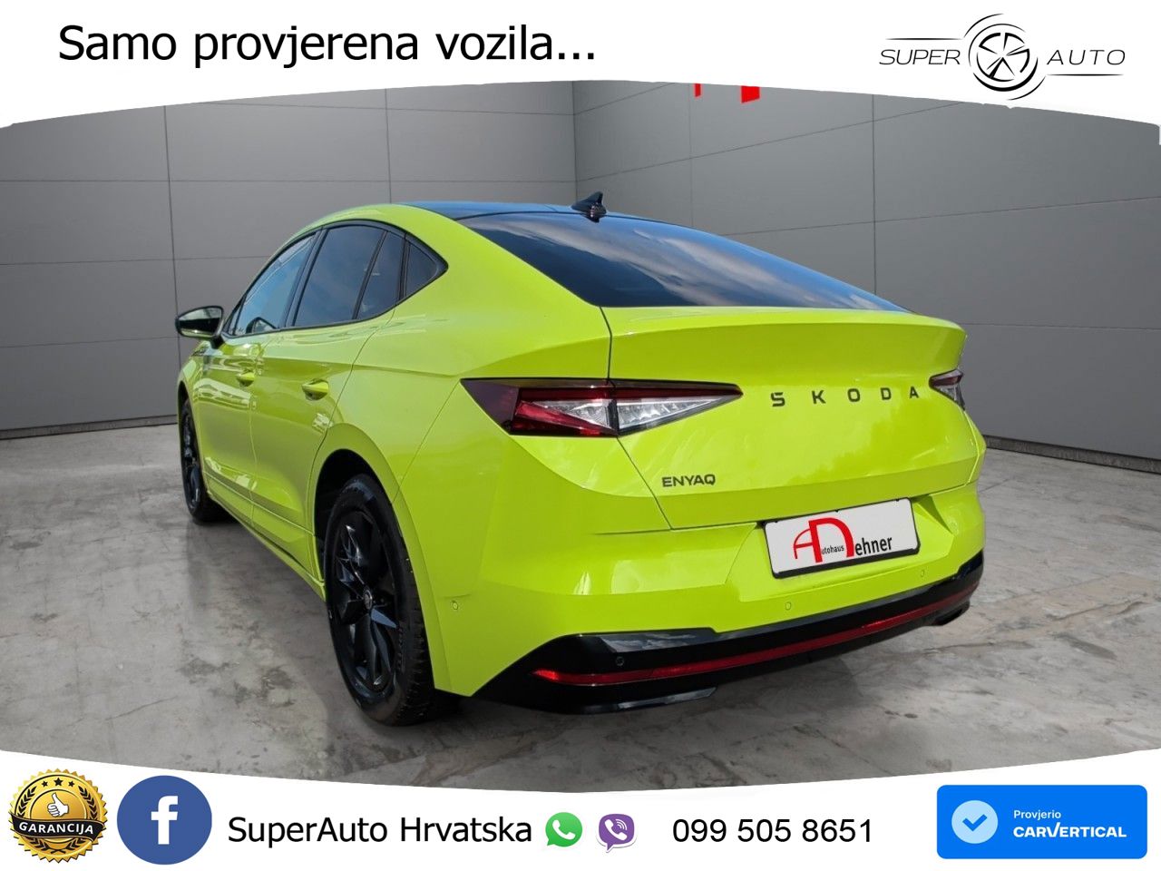 Škoda Enyaq Coupe iV RS 82 kWh (340 KS) AWD MATRIX+GR SJED+KAM