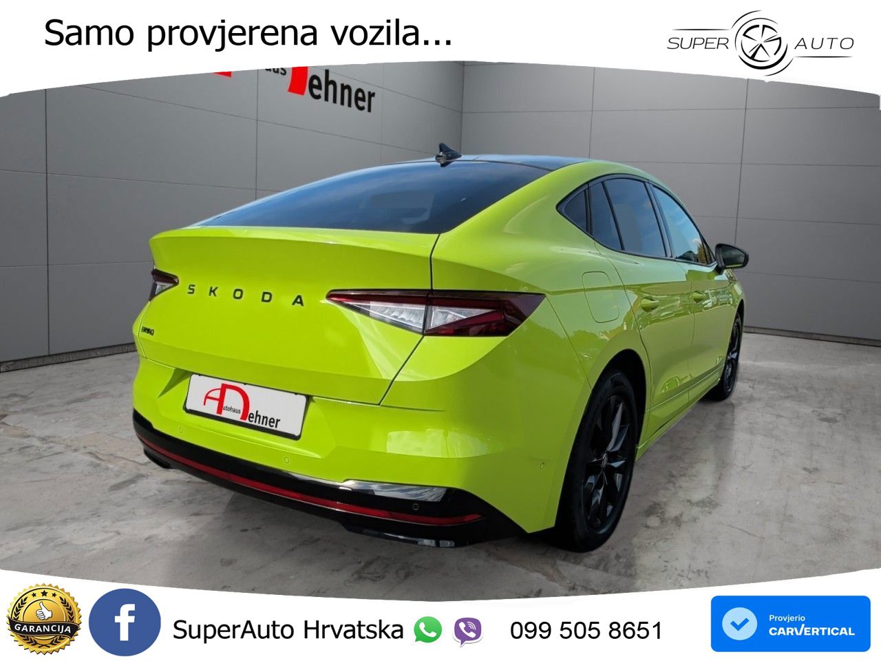 Škoda Enyaq Coupe iV RS 82 kWh (340 KS) AWD MATRIX+GR SJED+KAM