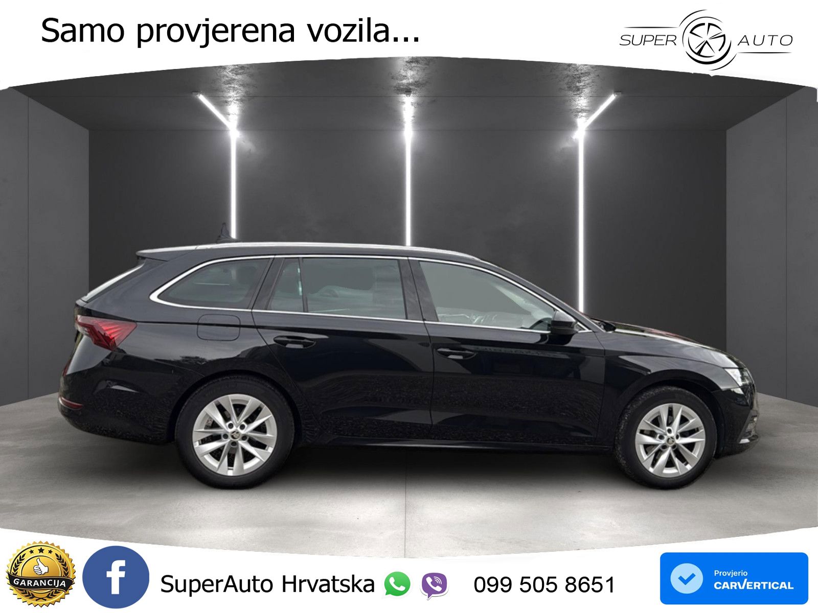 Škoda Octavia Combi 2.0 TDI (150 KS) DSG LED+GR SJED+ACC