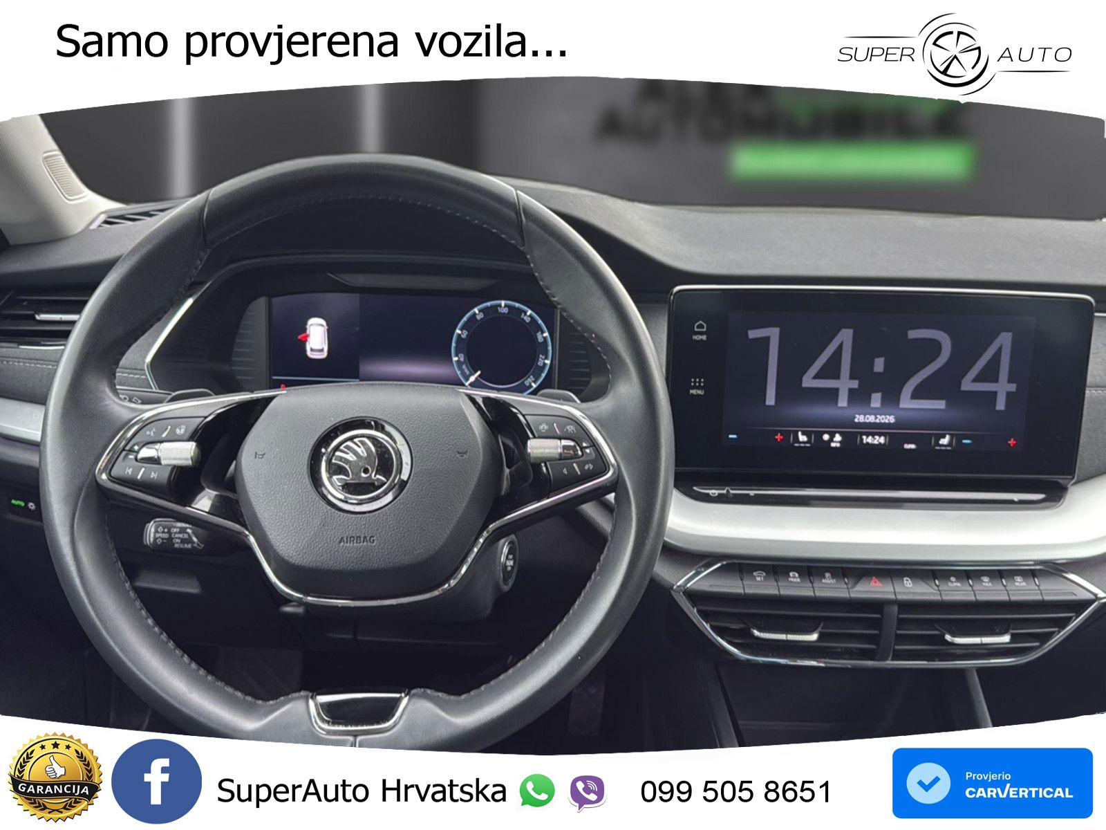 Škoda Octavia Combi 2.0 TDI (150 KS) DSG LED+GR SJED+ACC
