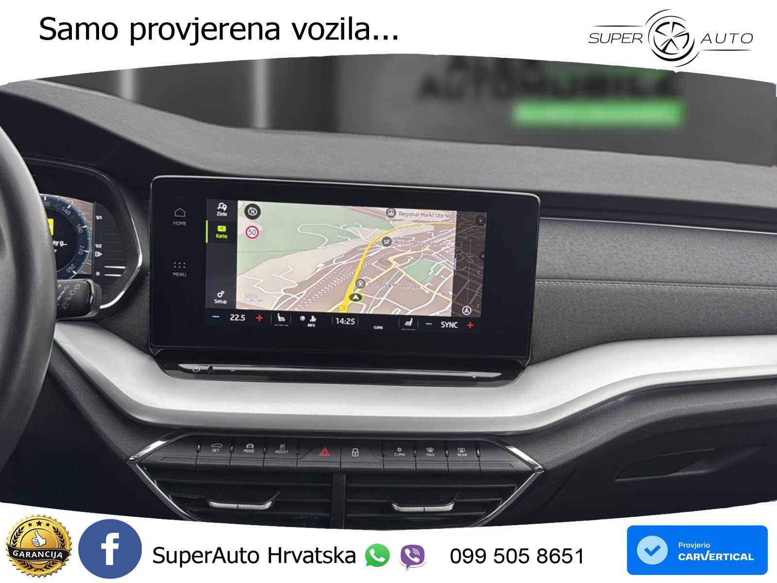 Škoda Octavia Combi 2.0 TDI (150 KS) DSG LED+GR SJED+ACC