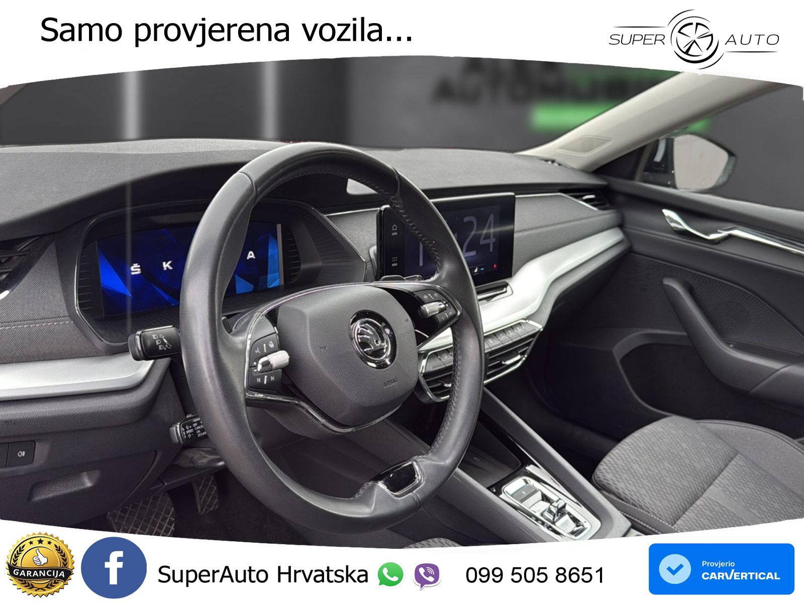 Škoda Octavia Combi 2.0 TDI (150 KS) DSG LED+GR SJED+ACC