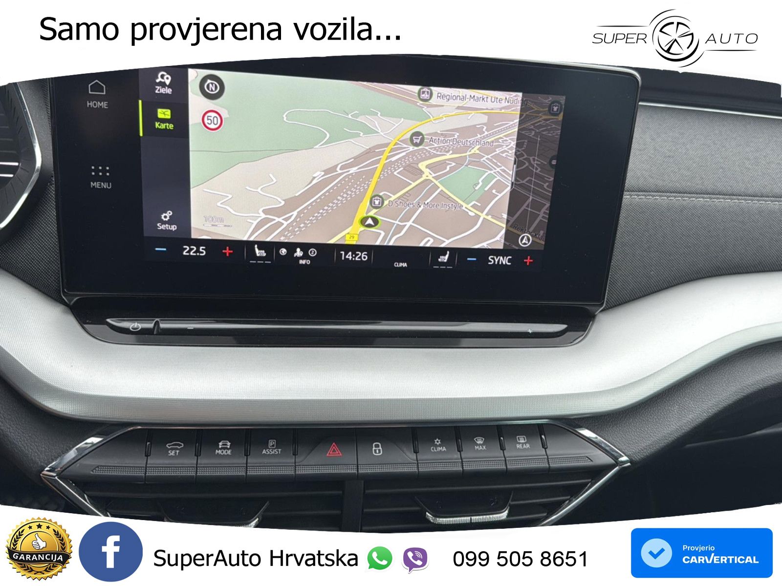 Škoda Octavia Combi 2.0 TDI (150 KS) DSG LED+GR SJED+ACC