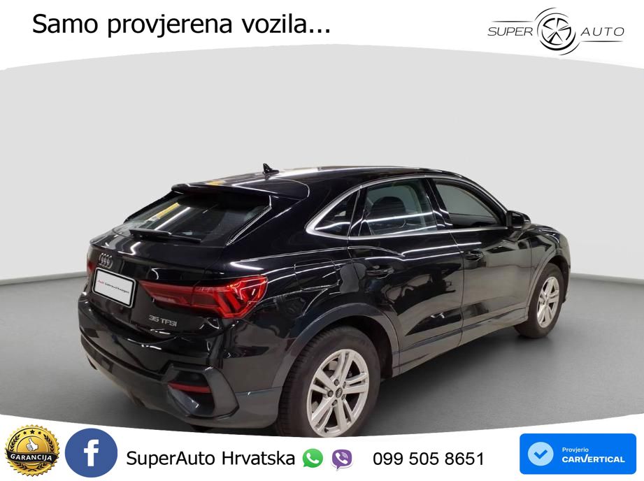 Audi Q3 Sportback 35 TFSI (150 KS) LED+GR SJED+ACC