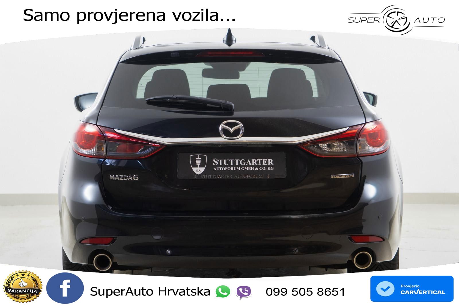 Mazda 6 Sport Combi 2.0 SKYACTIV-G (165 KS) LED+GR SJED+ACC