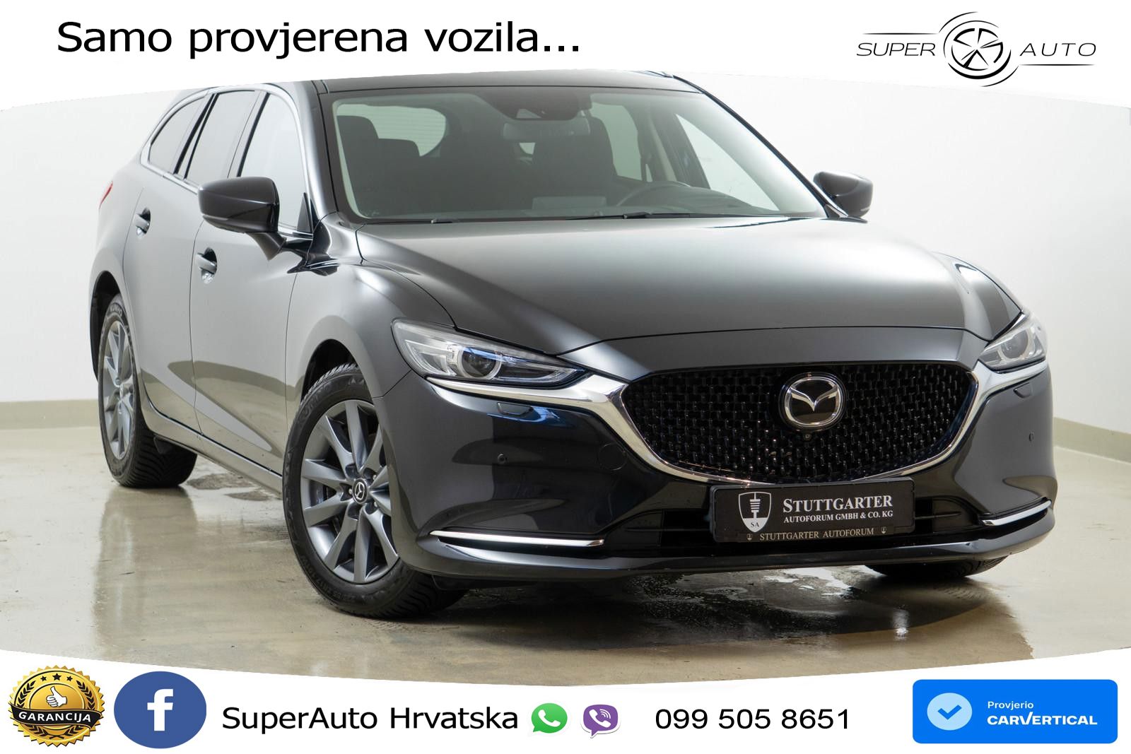 Mazda 6 Sport Combi 2.0 SKYACTIV-G (165 KS) LED+GR SJED+ACC