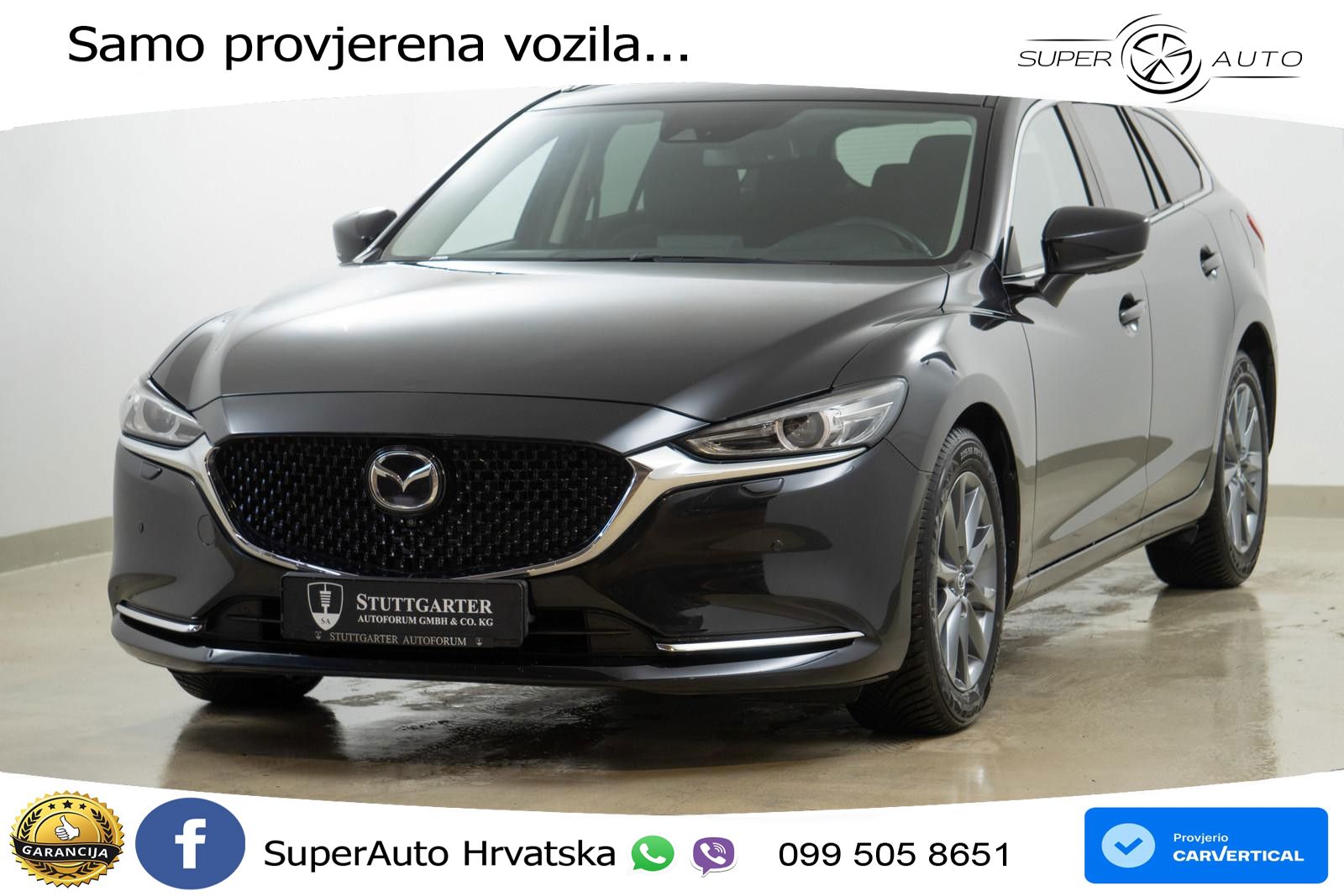Mazda 6 Sport Combi 2.0 SKYACTIV-G (165 KS) LED+GR SJED+ACC