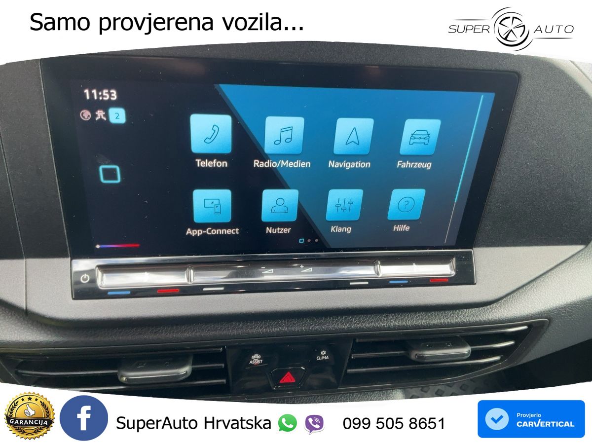 Volkswagen Caddy Cargo Maxi 2.0 TDI EcoProfi NAVI+GRA+MFL 102 KS