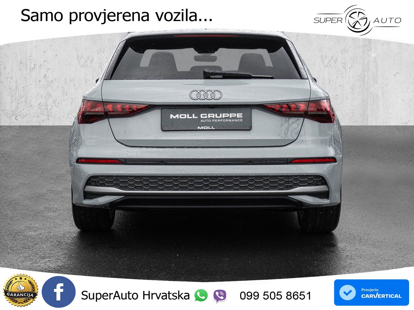 Audi A3 35 TFSI (150 KS) advanced LED+GR SJED+ACC