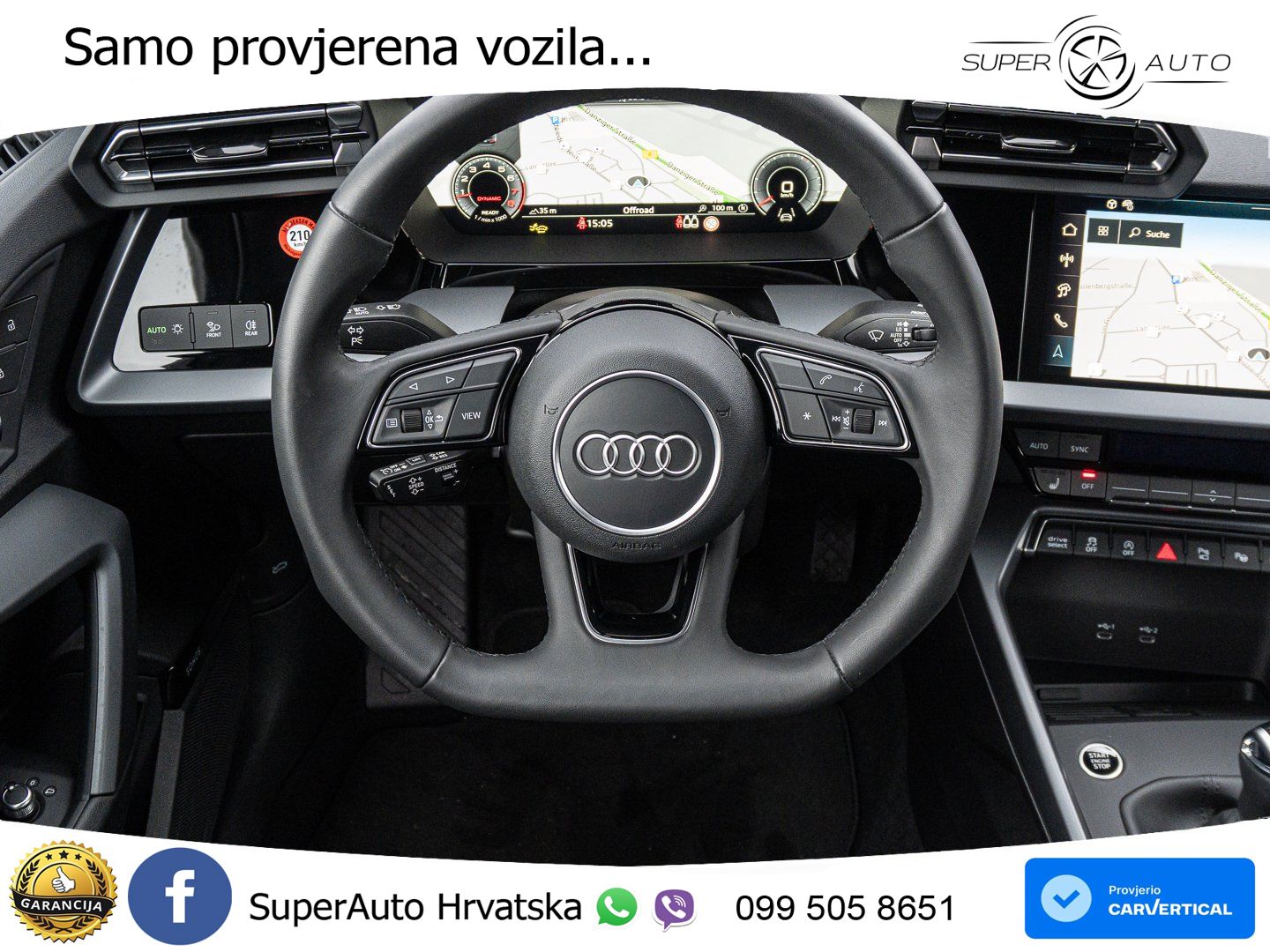 Audi A3 35 TFSI (150 KS) advanced LED+GR SJED+ACC
