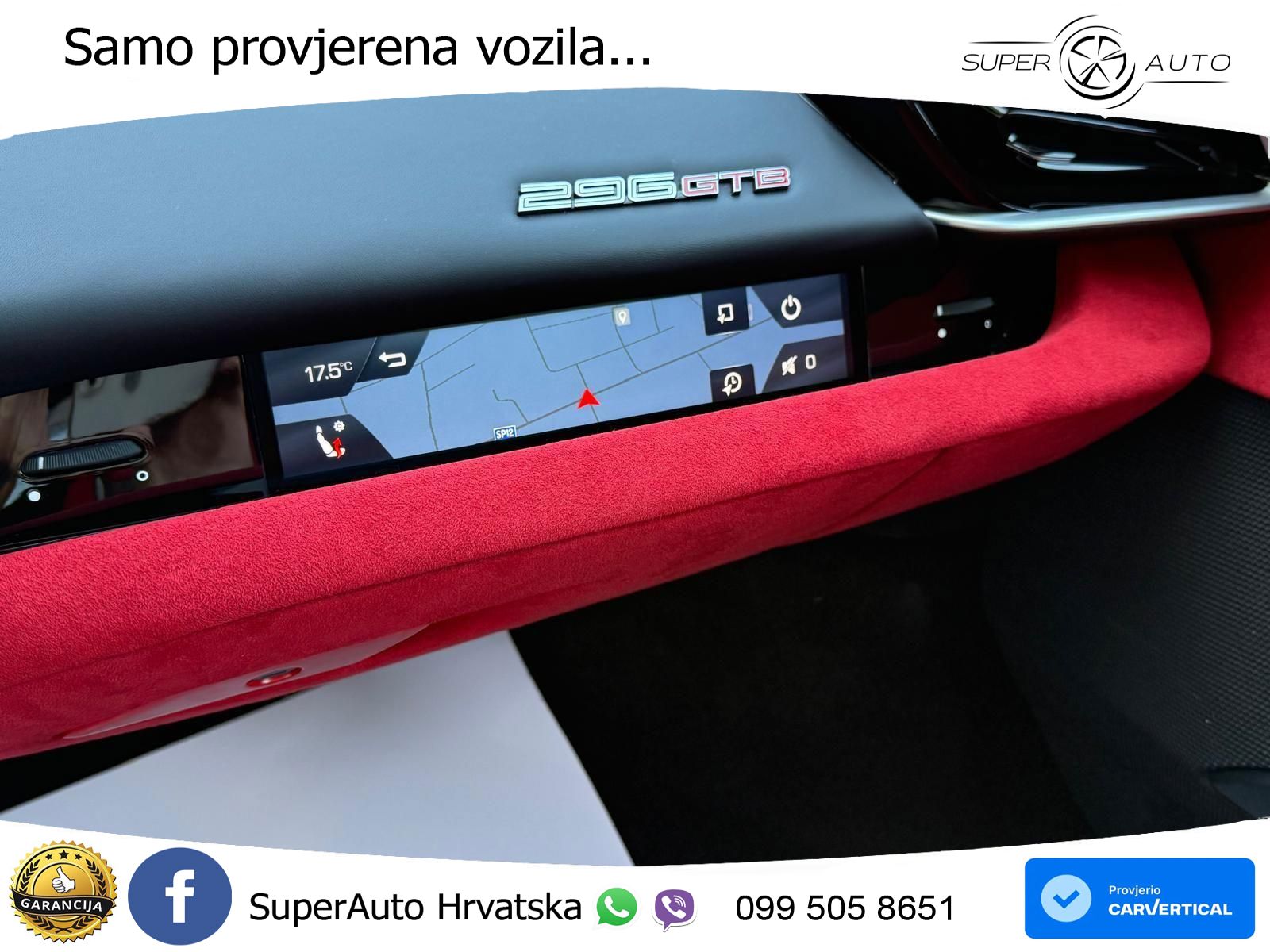 Ferrari 296 GTB 3.0 V6 (830 KS) F1 DCT