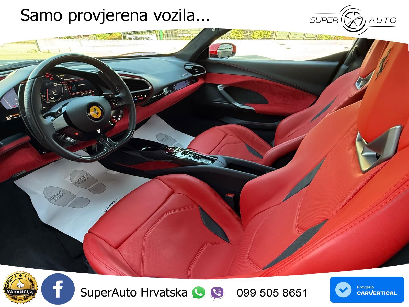 Ferrari 296 GTB 3.0 V6 (830 KS) F1 DCT