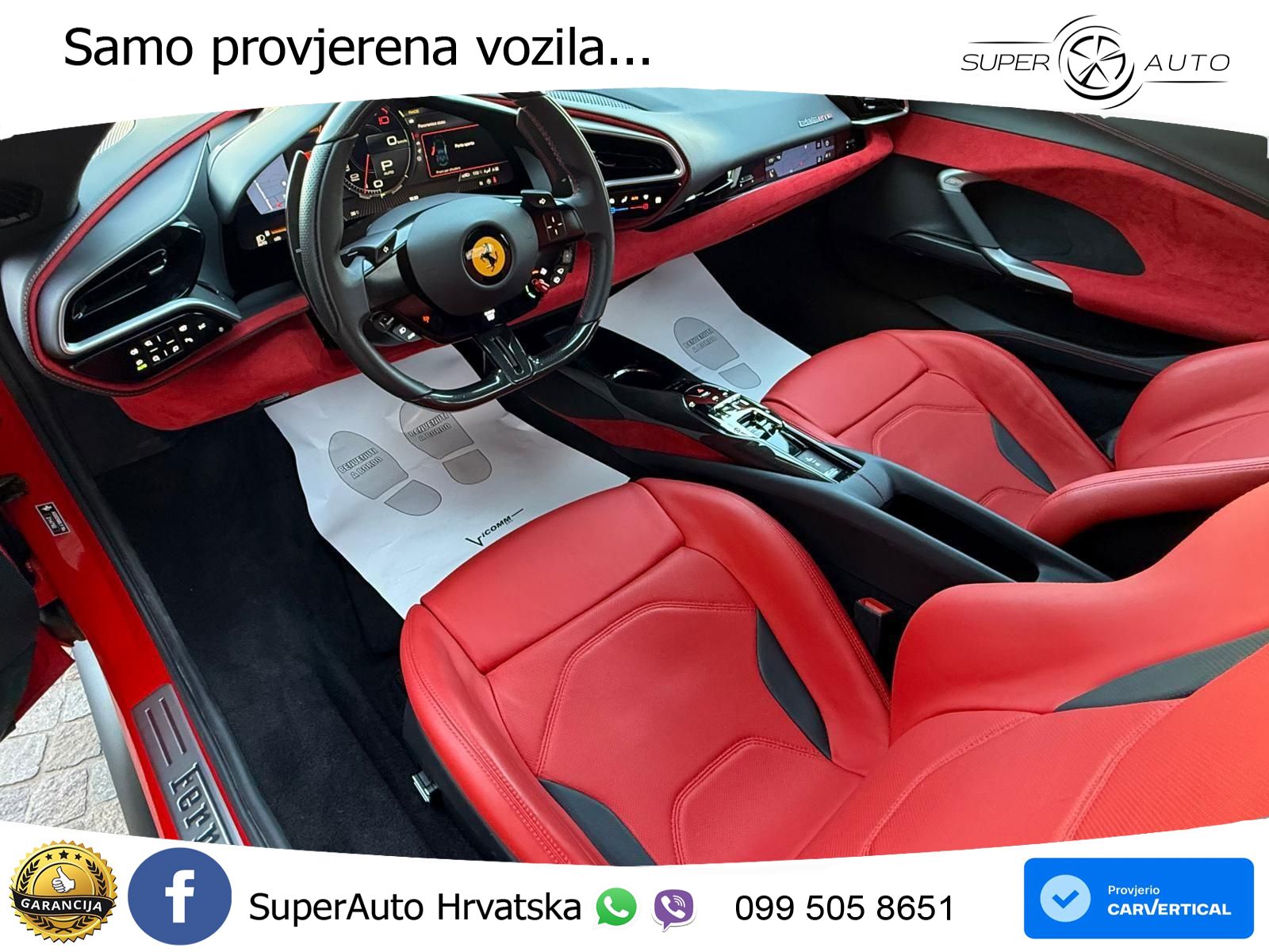 Ferrari 296 GTB 3.0 V6 (830 KS) F1 DCT