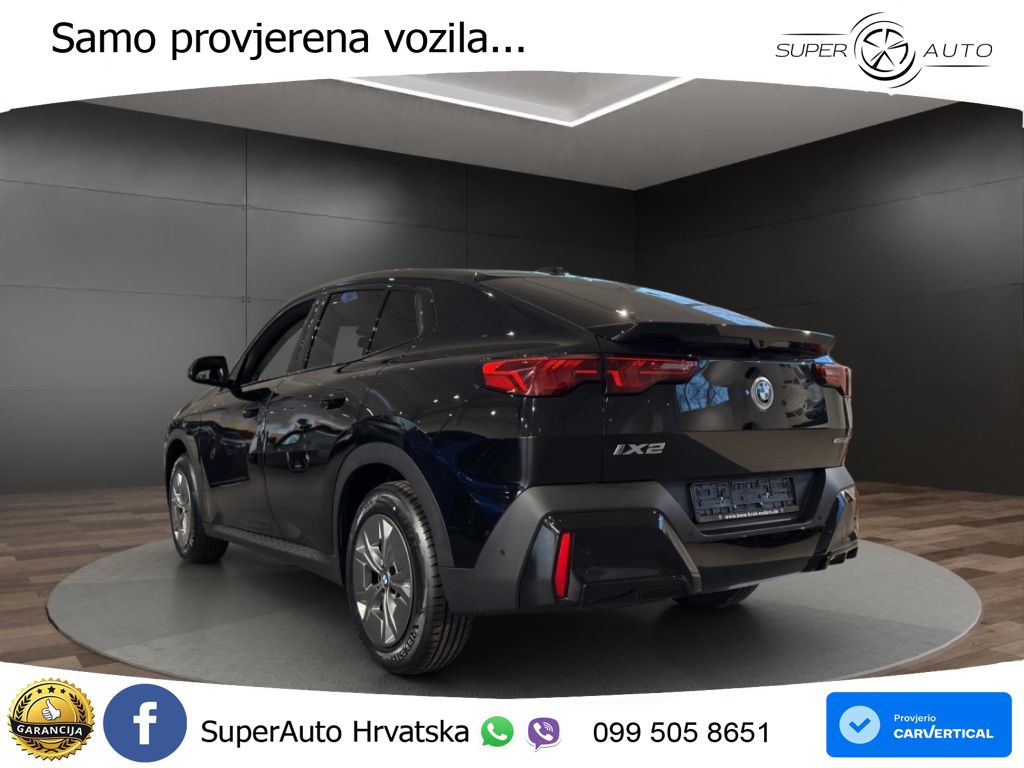 BMW iX2 66.5 kWh (204 KS) eDrive20