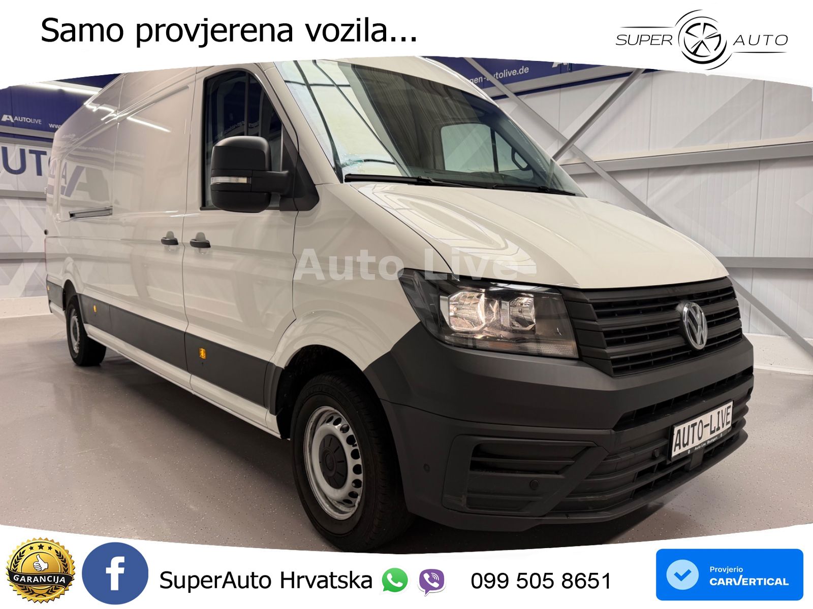 Volkswagen Crafter 35 TDI*XXL-ÜBERHANG*HOCH*KLIMA*STANDHEIZ 140 KS