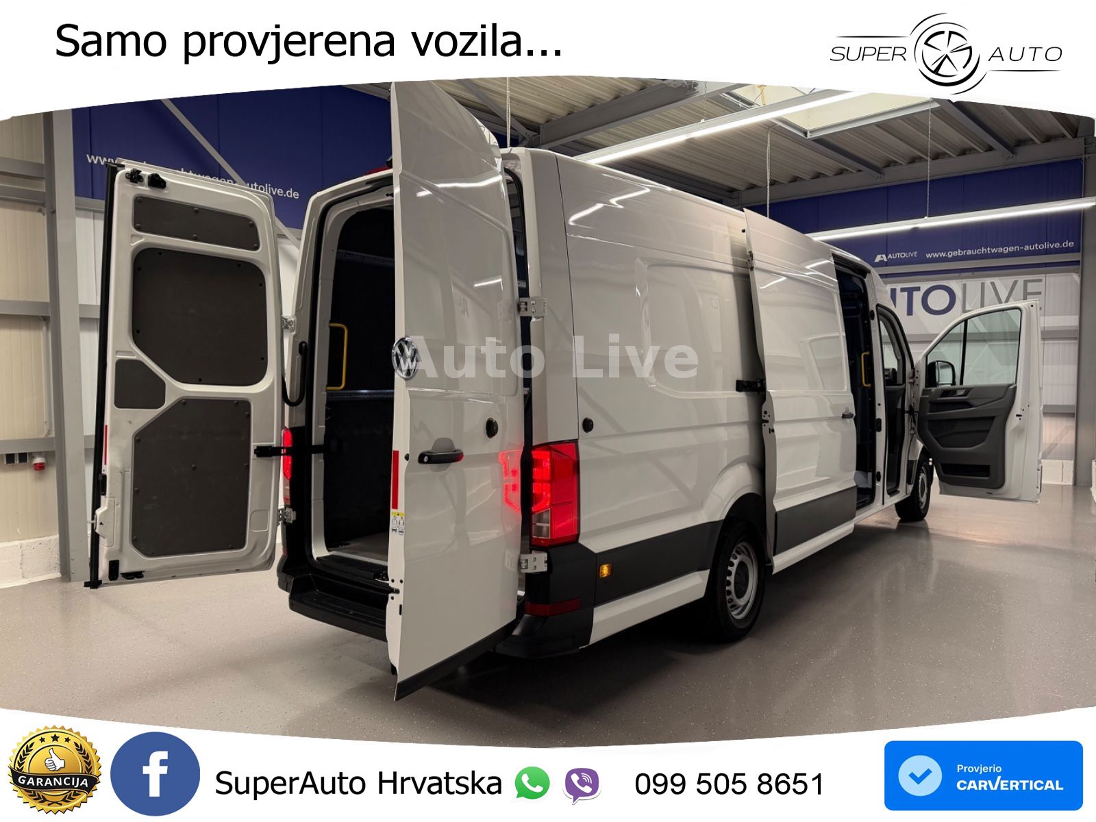 Volkswagen Crafter 35 TDI*XXL-ÜBERHANG*HOCH*KLIMA*STANDHEIZ 140 KS