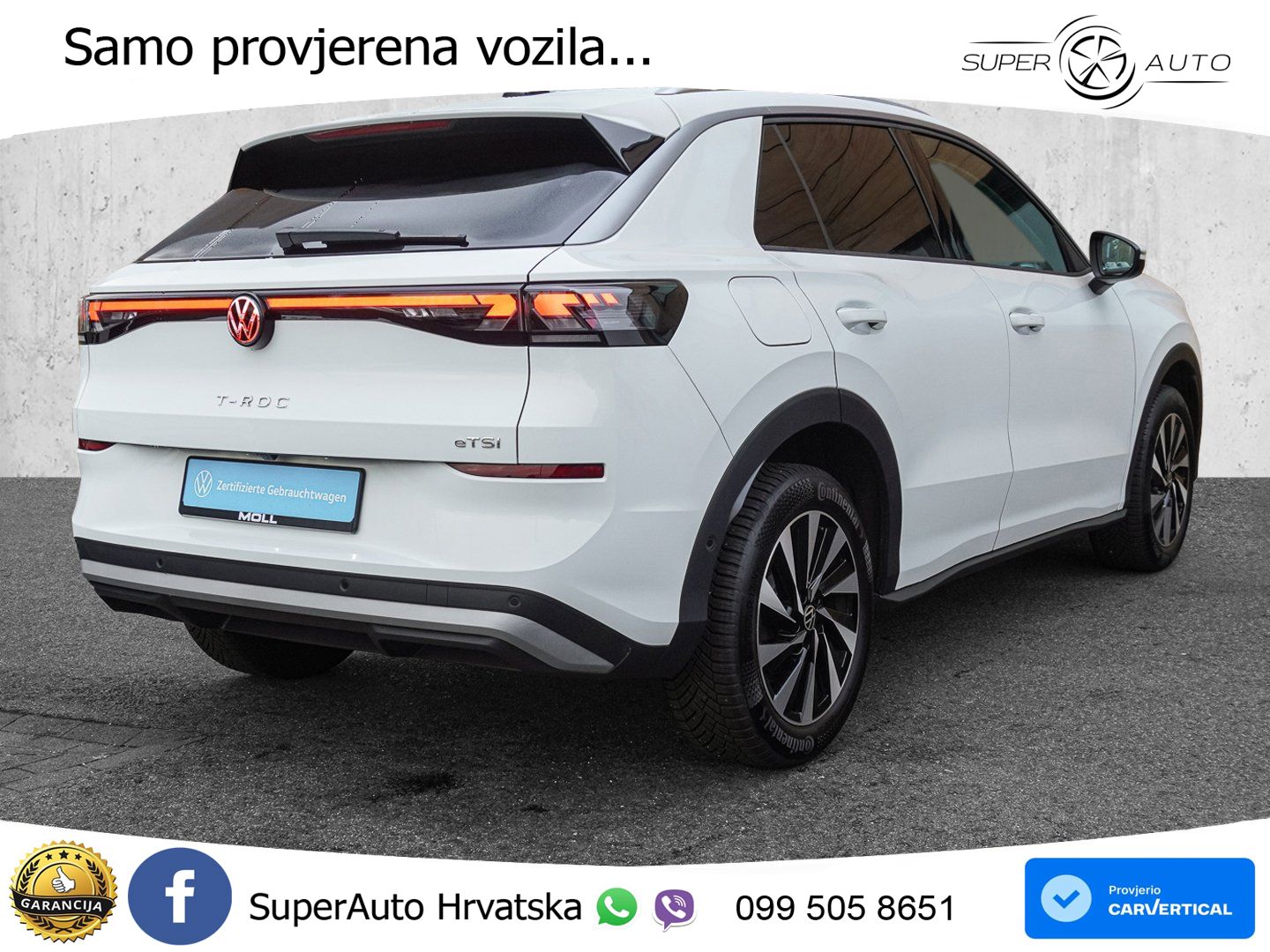 Volkswagen T-Roc 1.5 eTSI (150 KS)  DSG LED+GR SJED+ACC