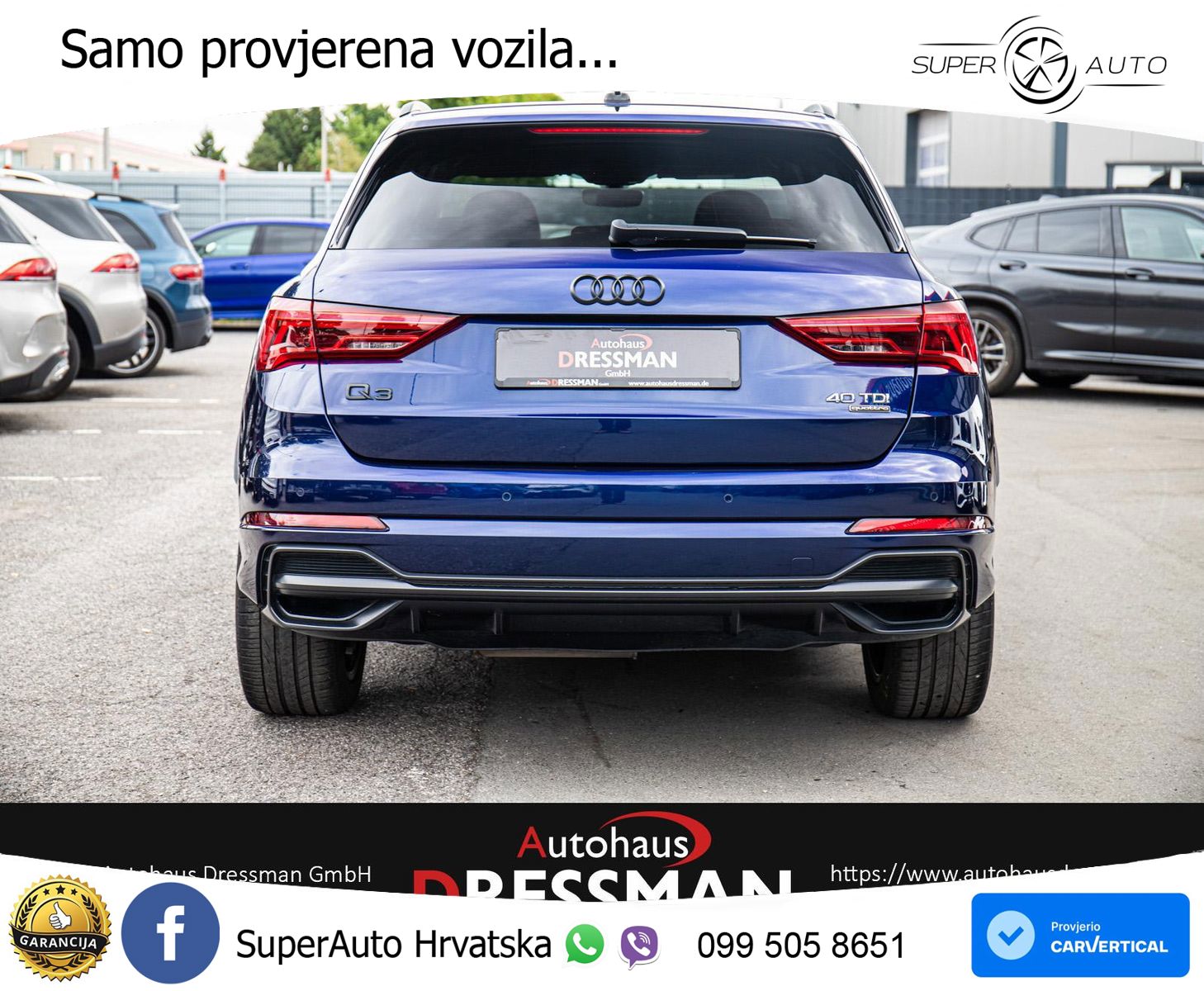 Audi Q3 40 TDI (200 KS) quattro S tronic S line
