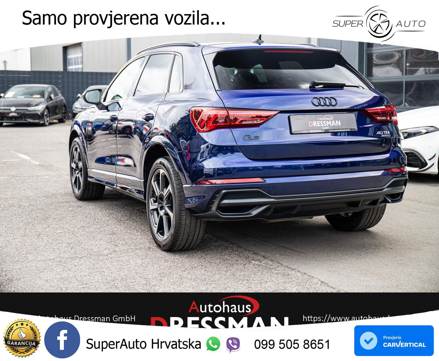 Audi Q3 40 TDI (200 KS) quattro S tronic S line