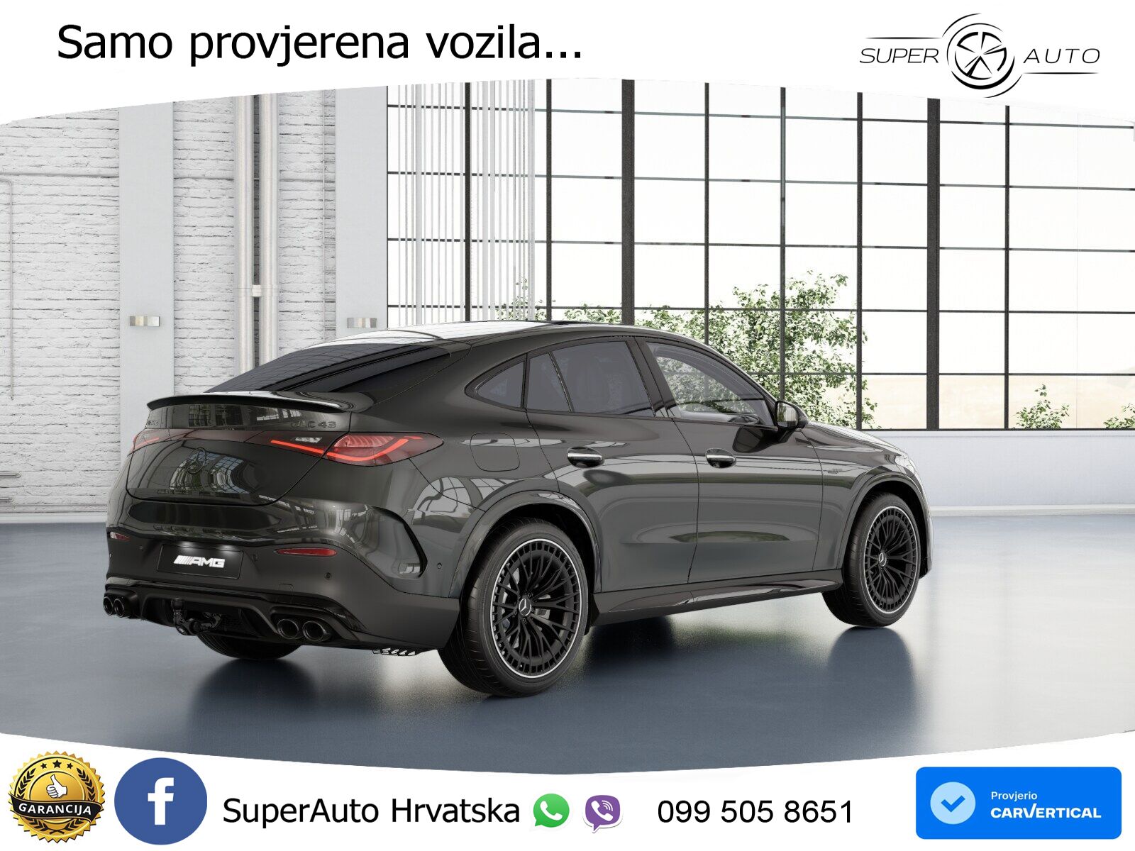 Mercedes GLC Coupe AMG GLC 43 (421 KS) 4MATIC AMG SPEEDSHIFT MCT 9G