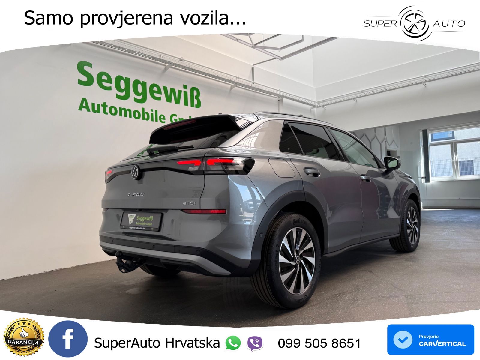 Volkswagen T-Roc II 1.5 eTSI (150 KS)  DSG LED+GR SJED+ACC