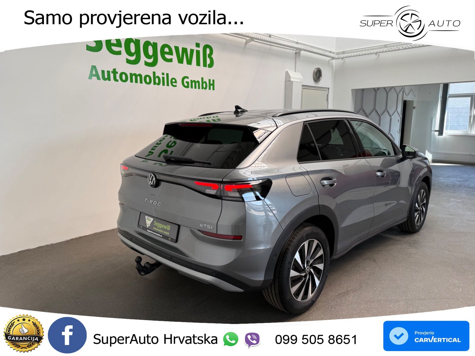 Volkswagen T-Roc II 1.5 eTSI (150 KS)  DSG LED+GR SJED+ACC