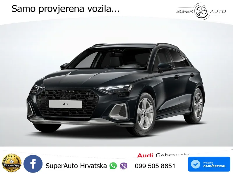 Audi A3 allstreet 35 TFSI (150 KS) S tronic LED+GR SJED+ACC