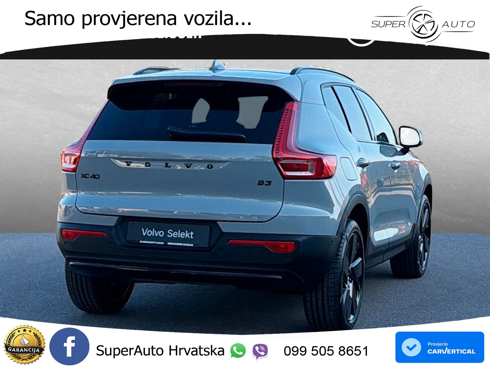 Volvo XC40 2.0 B3 163 KS Automatic LED+GR SJED+ACC