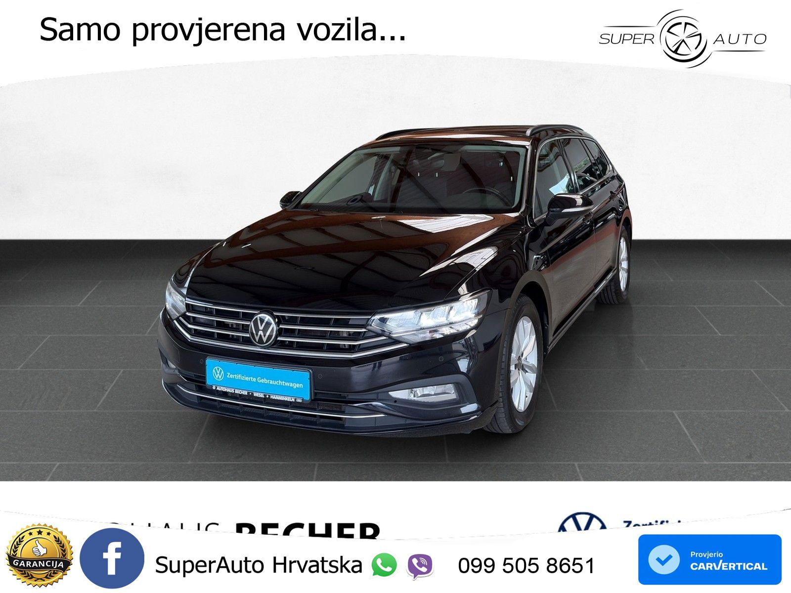 Volkswagen Passat Variant 2.0 TDI (150 KS) DSG Business LED+GR SJED+ACC