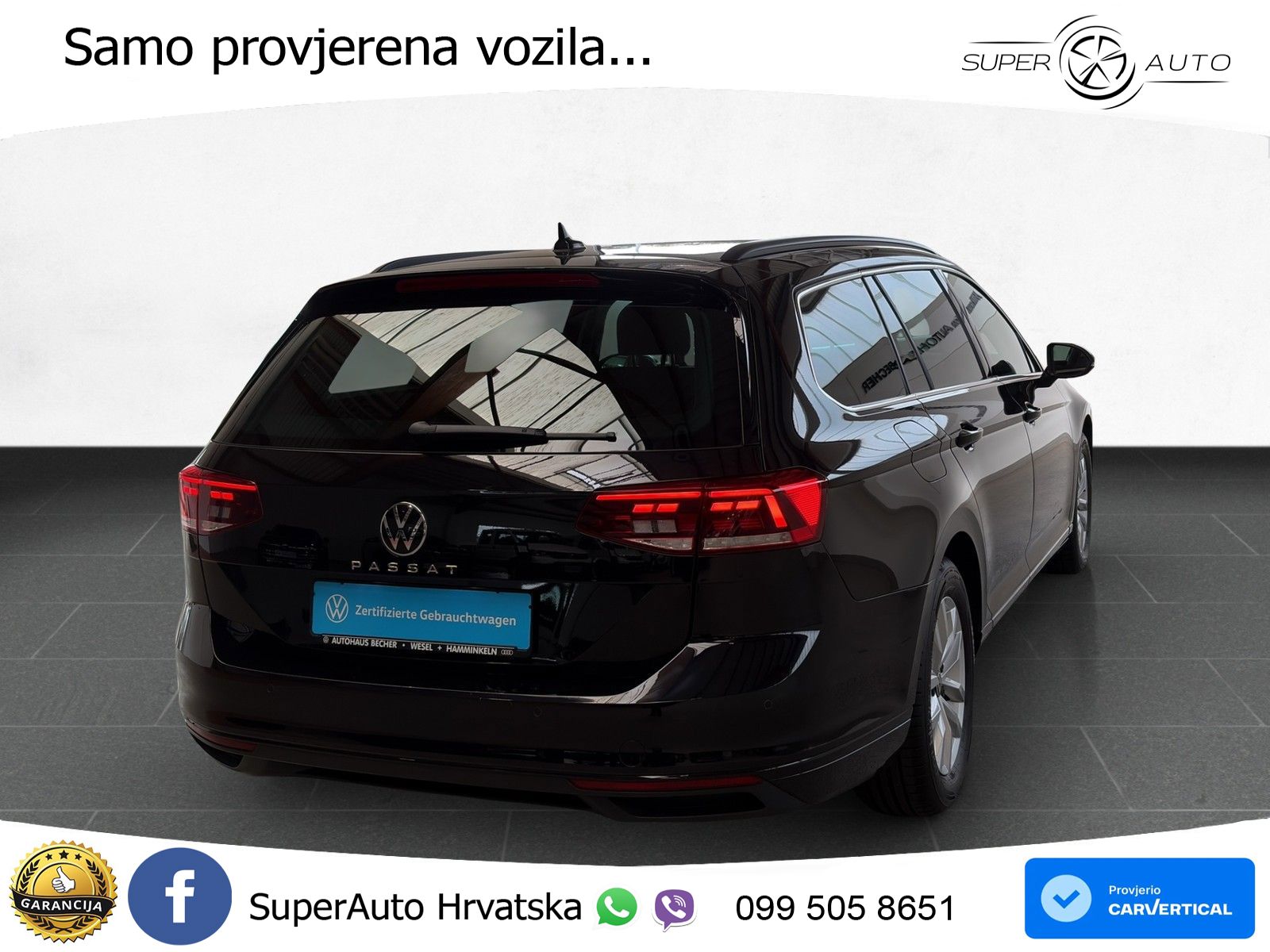 Volkswagen Passat Variant 2.0 TDI (150 KS) DSG Business LED+GR SJED+ACC