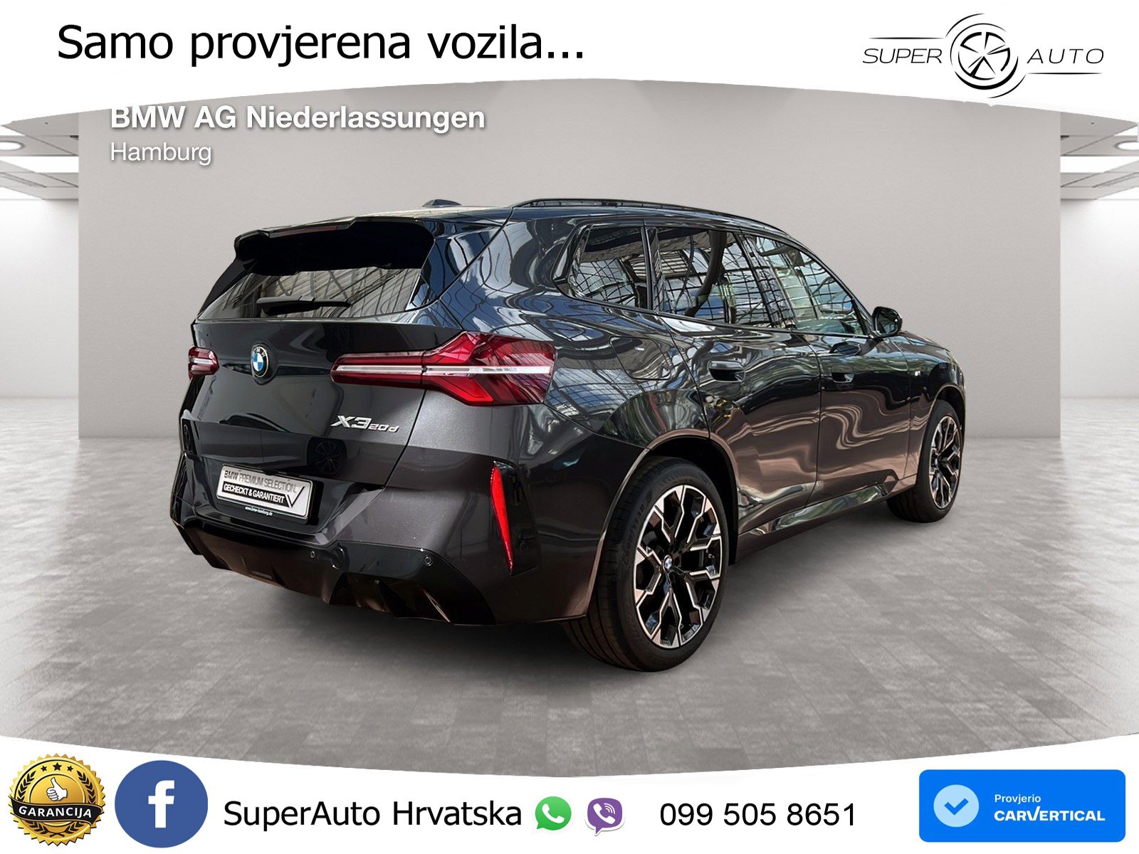 BMW X3 20d xDrive Steptronic M Sport LED+GR SJED+ACC