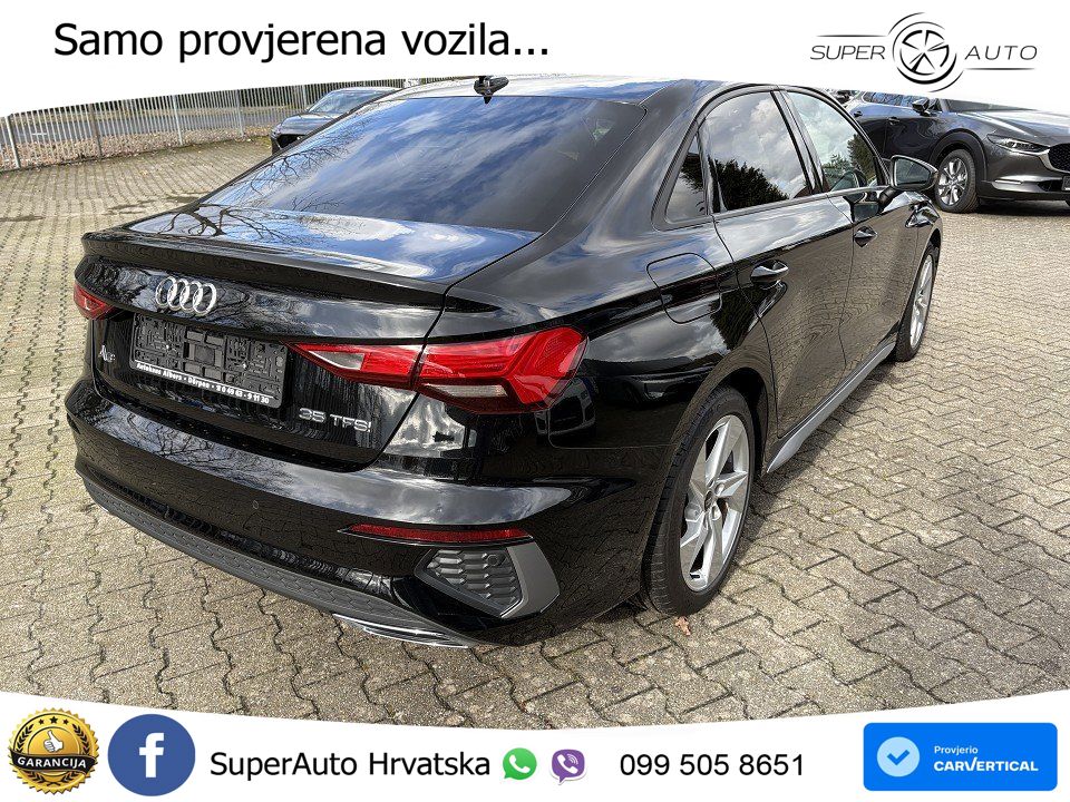 Audi A3 Limuzina 35 TFSI (150 KS) S tronic S line