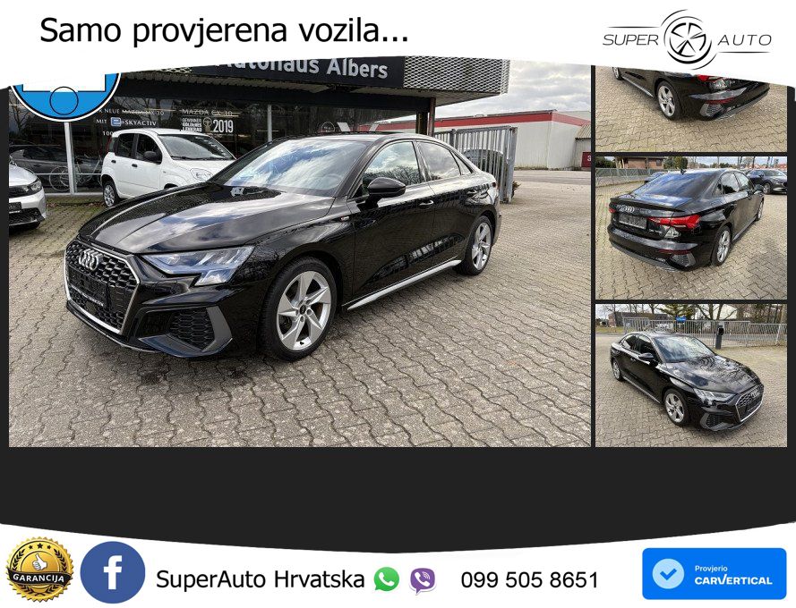 Audi A3 Limuzina 35 TFSI (150 KS) S tronic S line