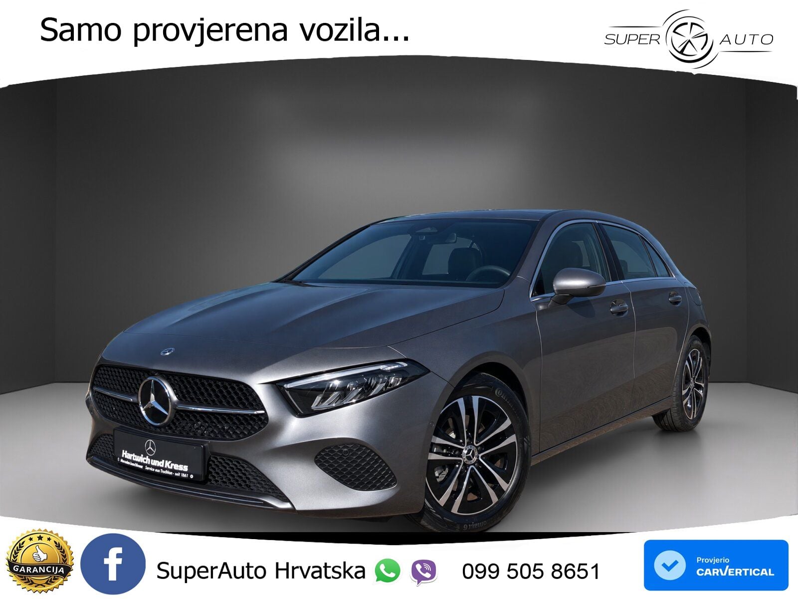Mercedes-Benz A 200 7G-DCT LED+GR SJED+ACC
