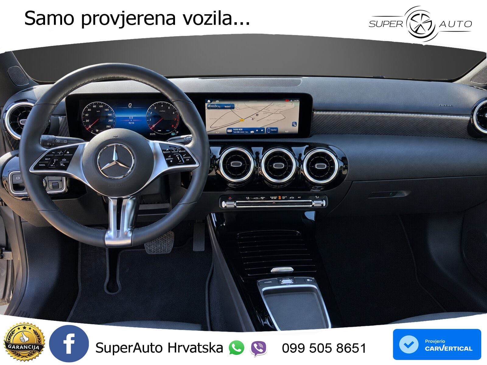 Mercedes-Benz A 200 7G-DCT LED+GR SJED+ACC