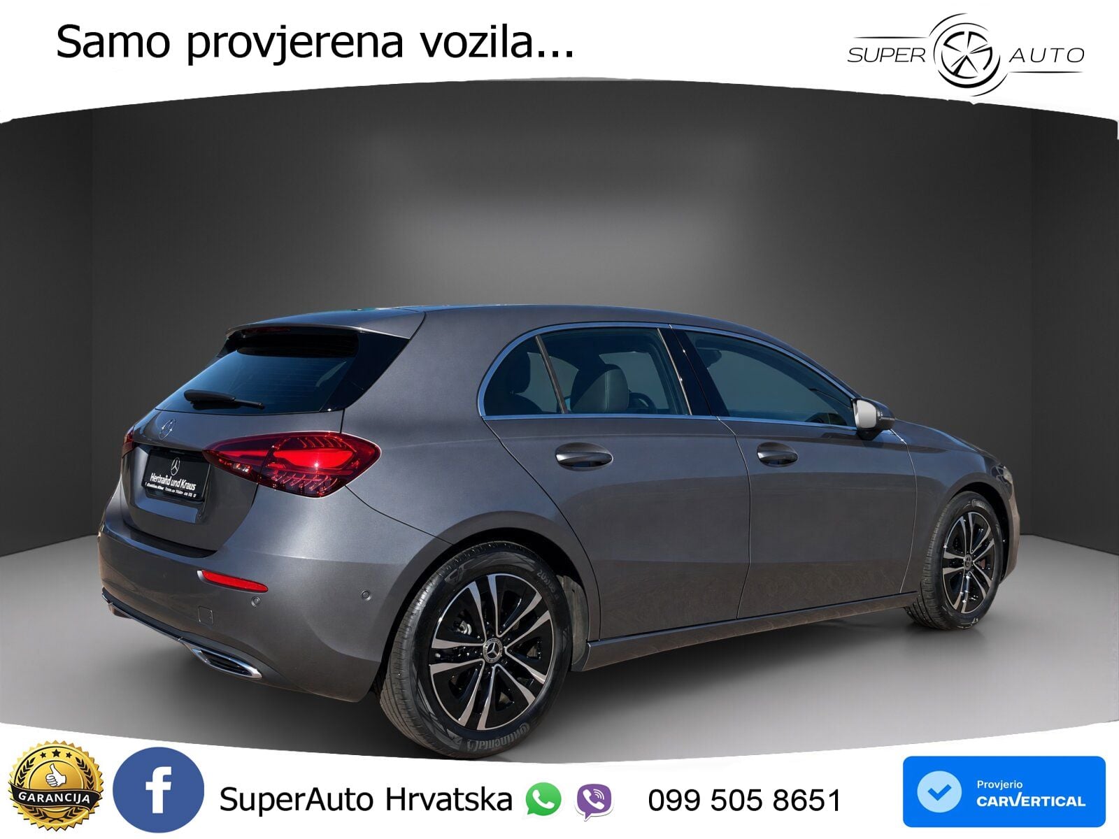 Mercedes-Benz A 200 7G-DCT LED+GR SJED+ACC
